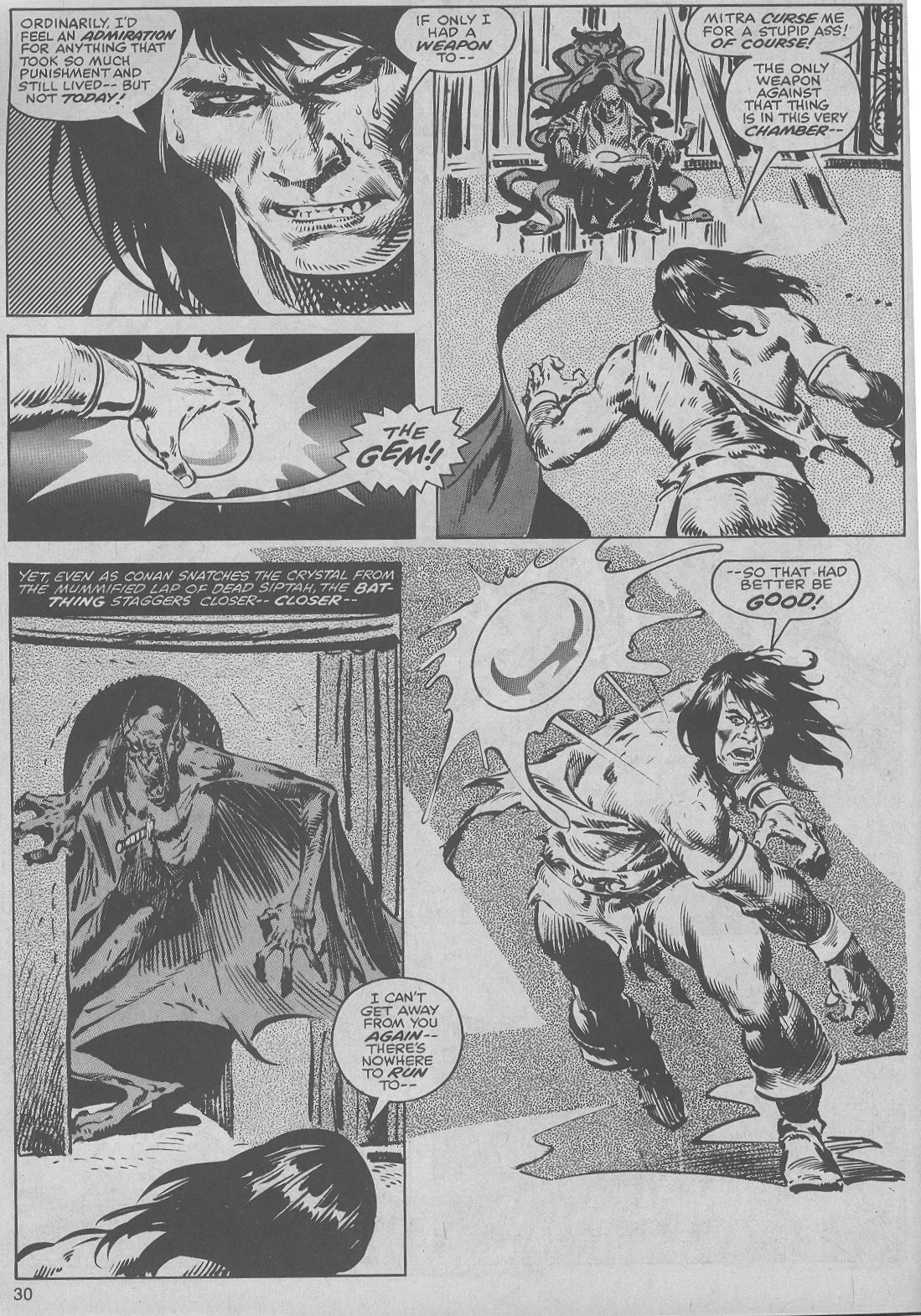 Read online The Savage Sword Of Conan comic -  Issue #45 - 30