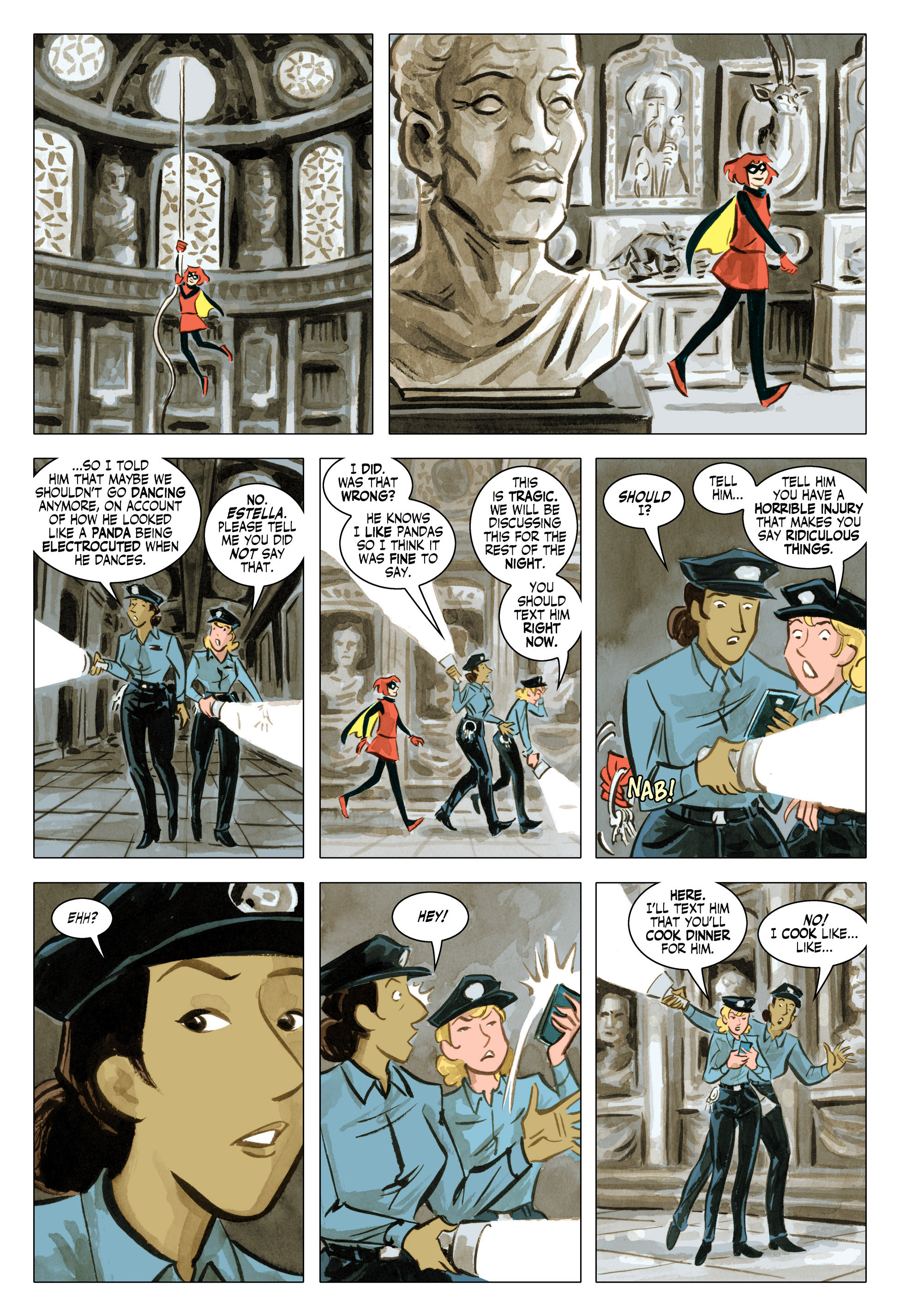 Read online Bandette (2012) comic -  Issue #14 - 13