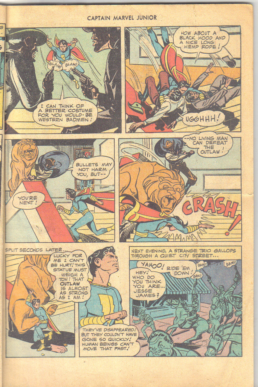 Read online Captain Marvel, Jr. comic -  Issue #64 - 7