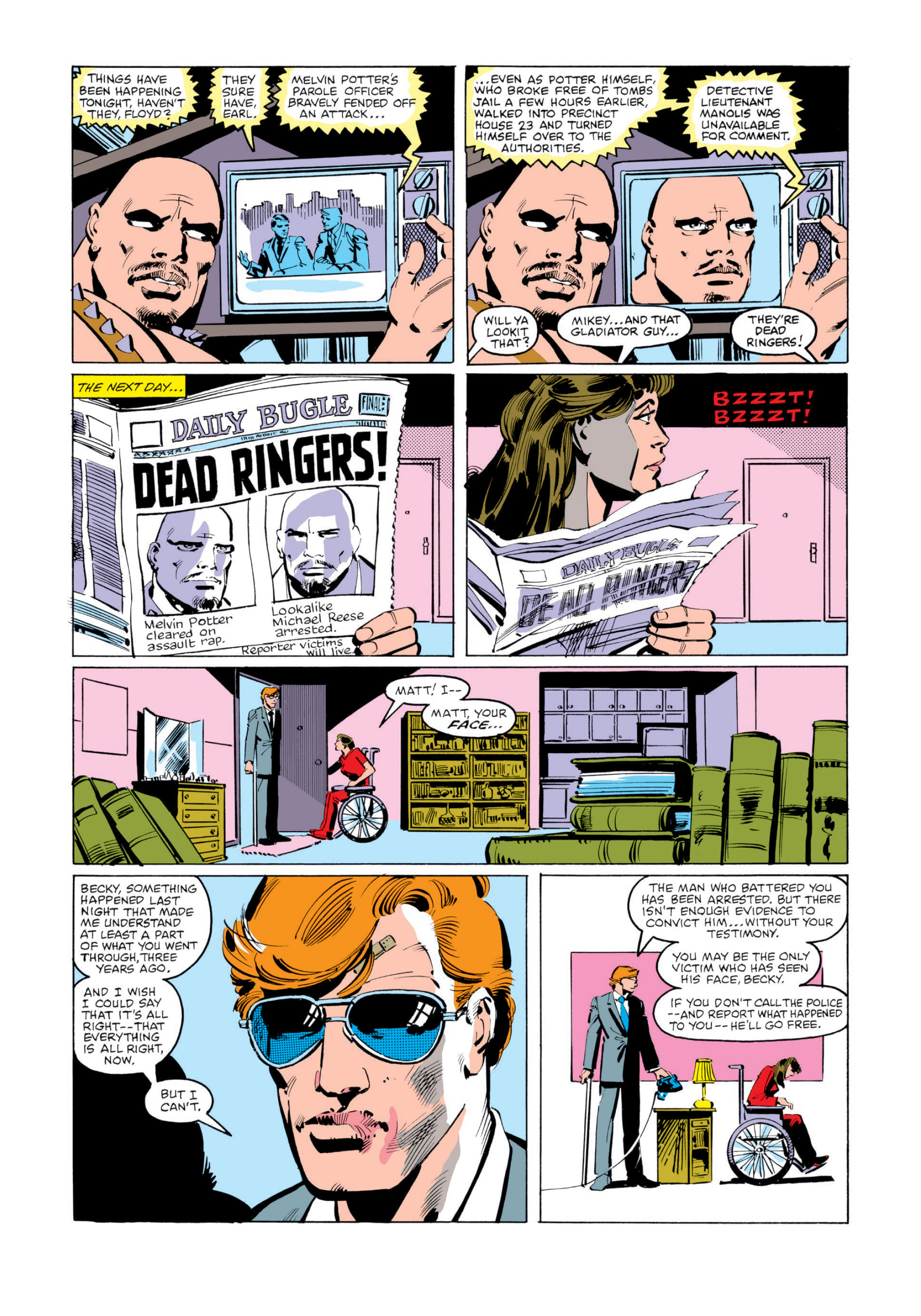 Read online Marvel Masterworks: Daredevil comic -  Issue # TPB 16 (Part 1) - 28