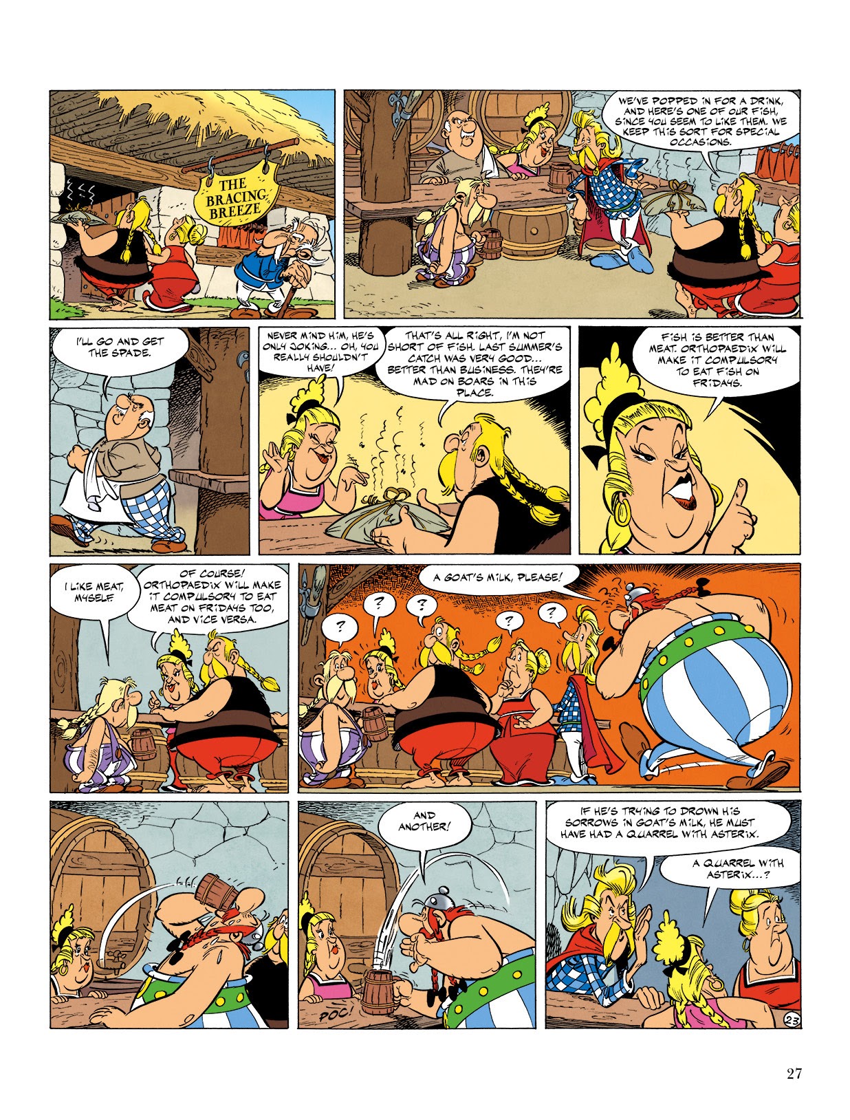 Read online Asterix comic -  Issue #21 - 28