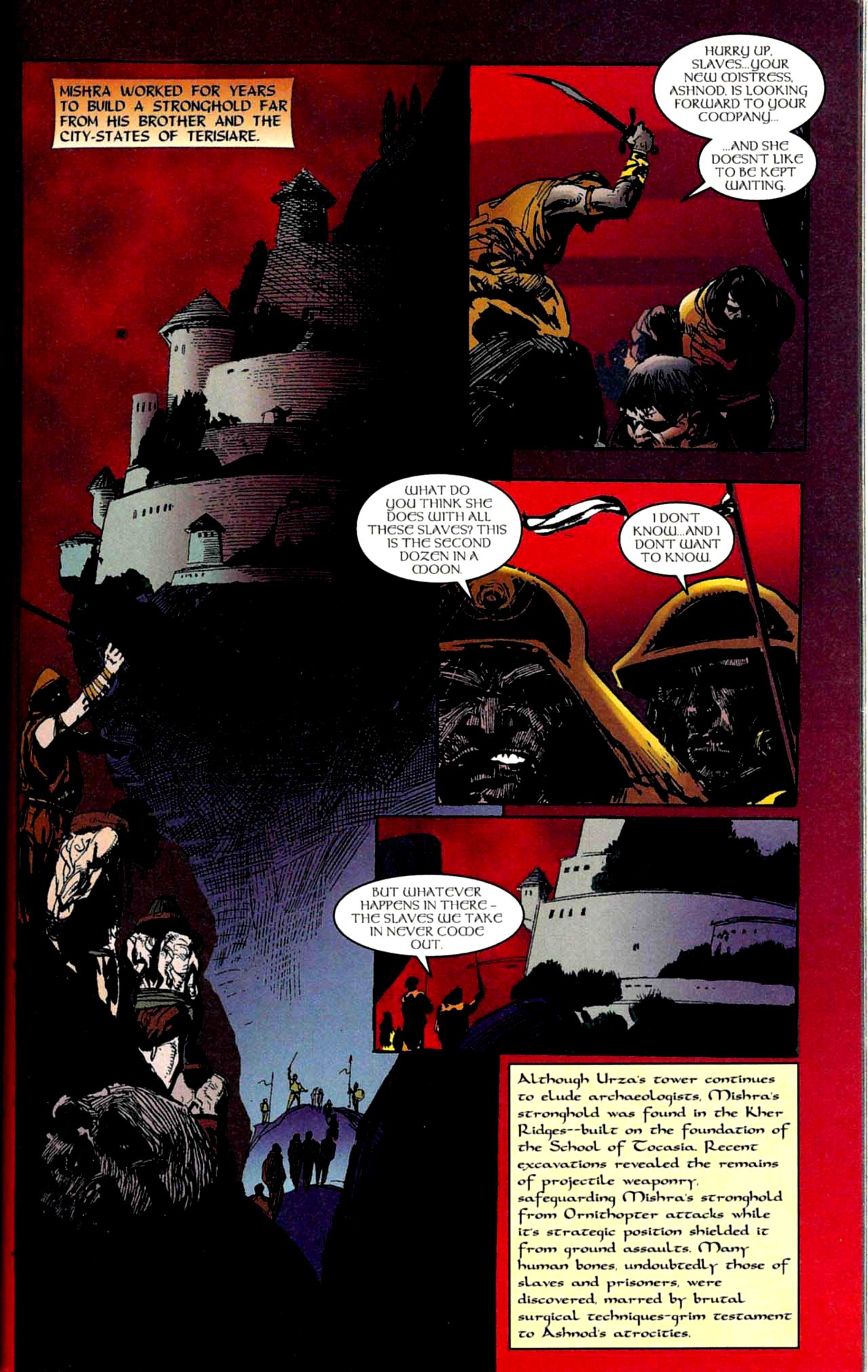 Read online Urza-Mishra War on the World of Magic: The Gathering comic -  Issue #1 - 31