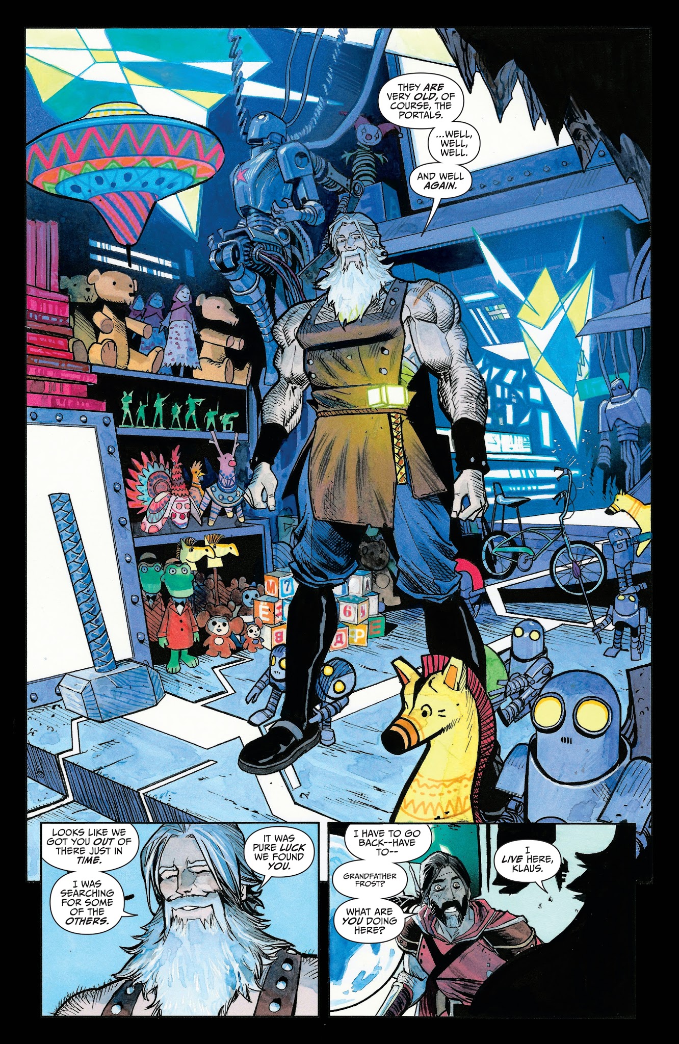 Read online Klaus and the Crisis in Xmasville comic -  Issue #1 - 30