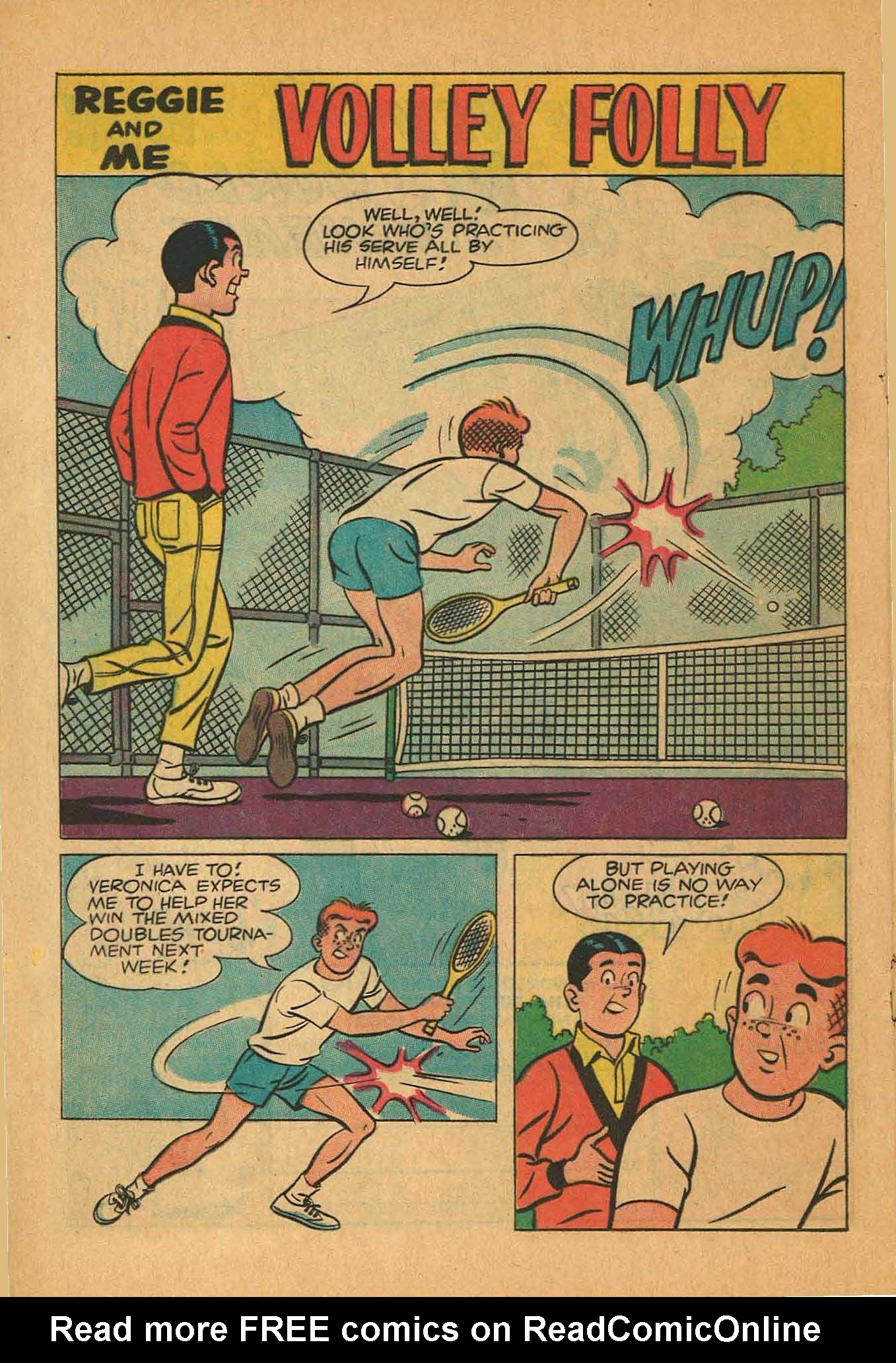Read online Reggie and Me (1966) comic -  Issue #20 - 20