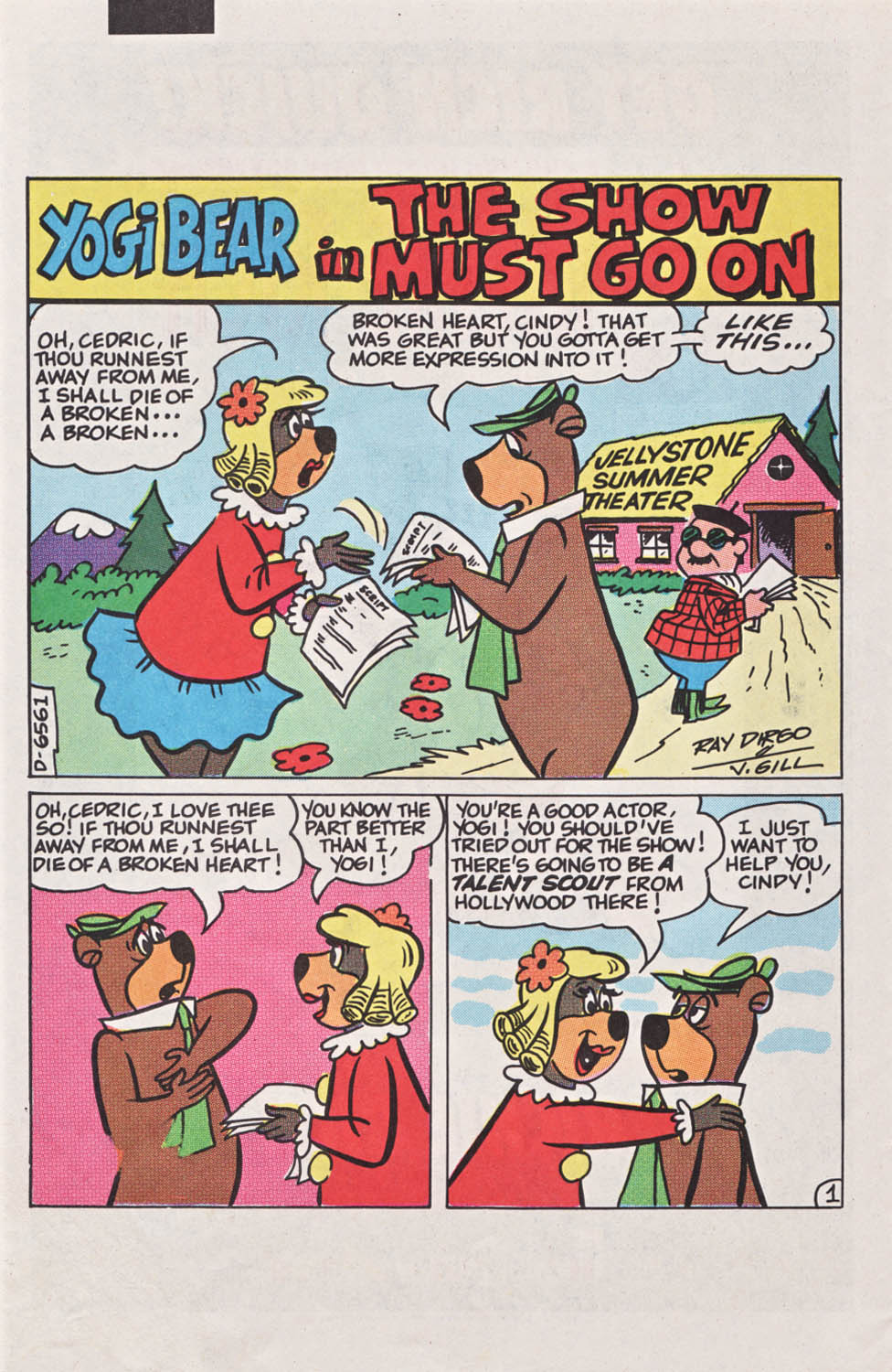 Read online Yogi Bear (1992) comic -  Issue #3 - 12