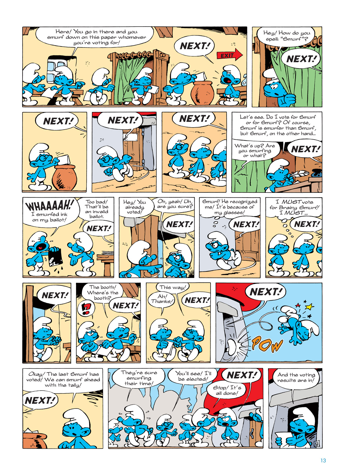 Read online The Smurfs comic -  Issue #3 - 13