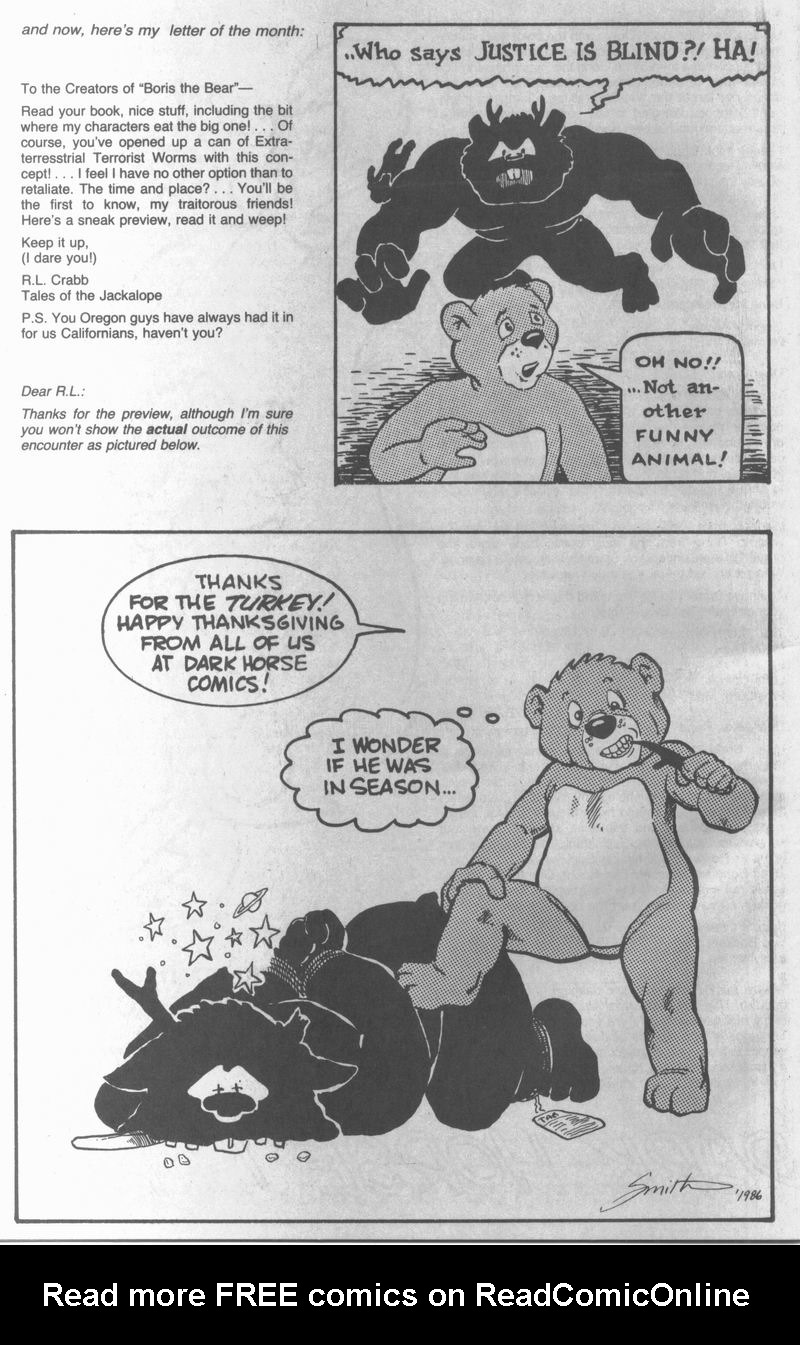 Read online Boris The Bear comic -  Issue #4 - 25