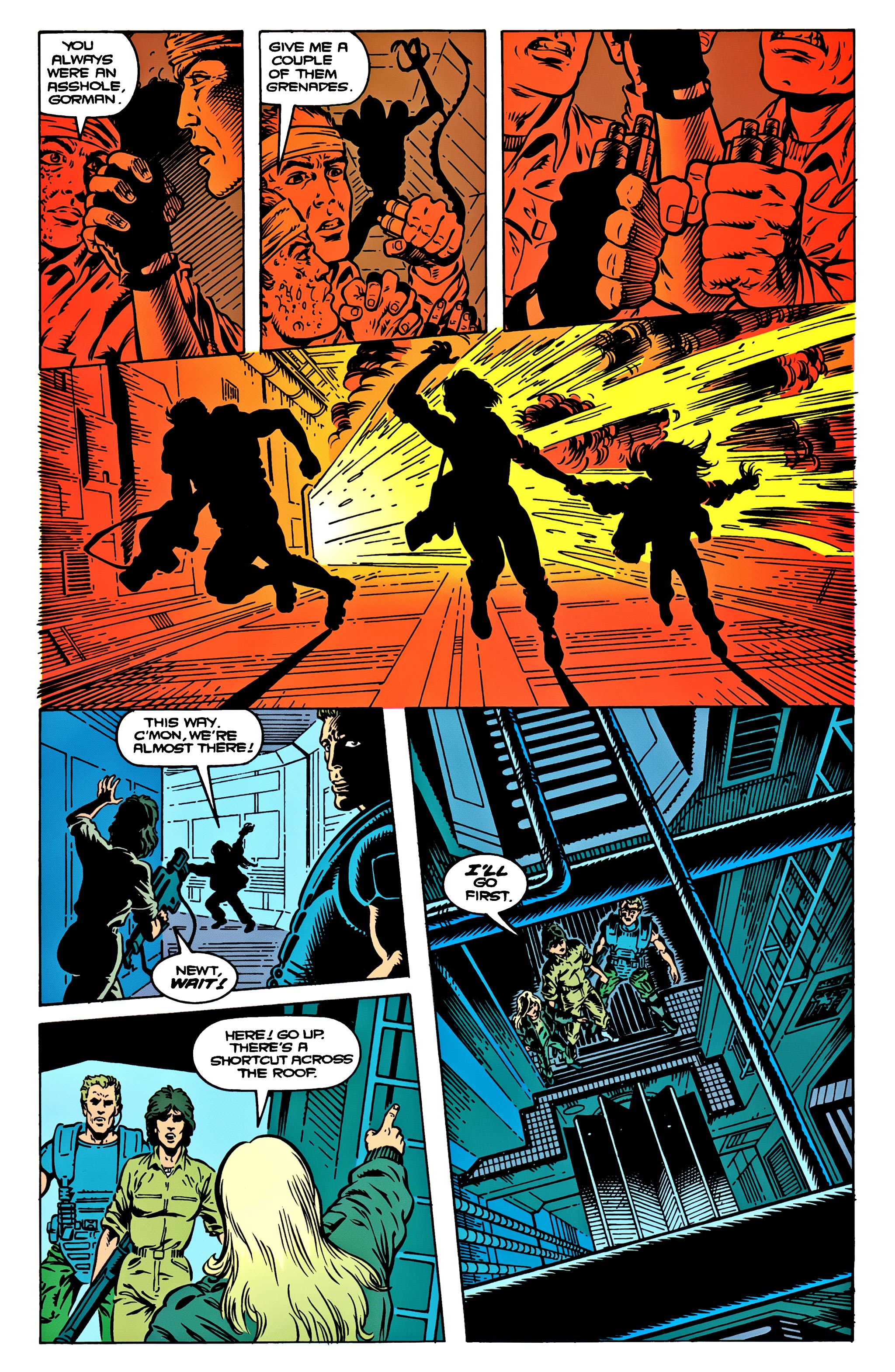 Read online Aliens: Newt's Tale comic -  Issue #2 - 35
