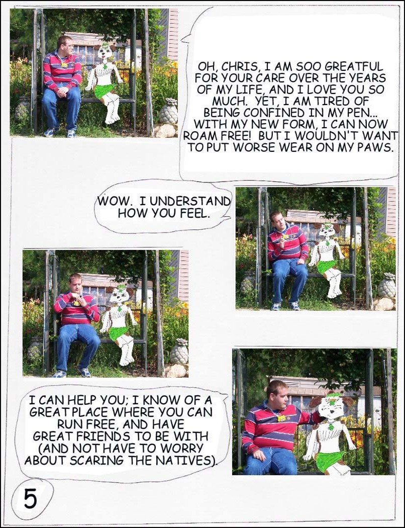 Read online Sonichu comic -  Issue #6 - 5