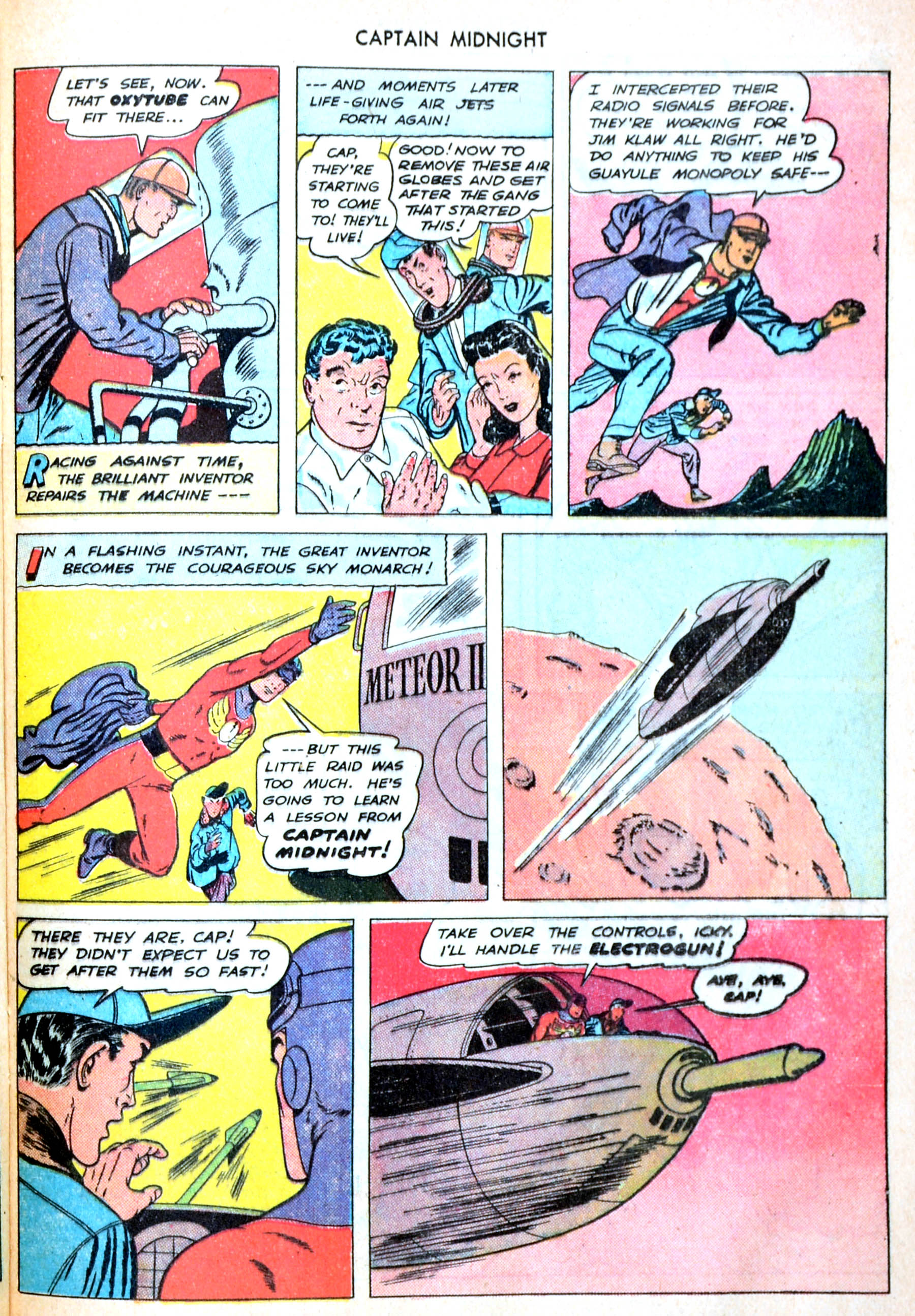 Read online Captain Midnight (1942) comic -  Issue #62 - 20