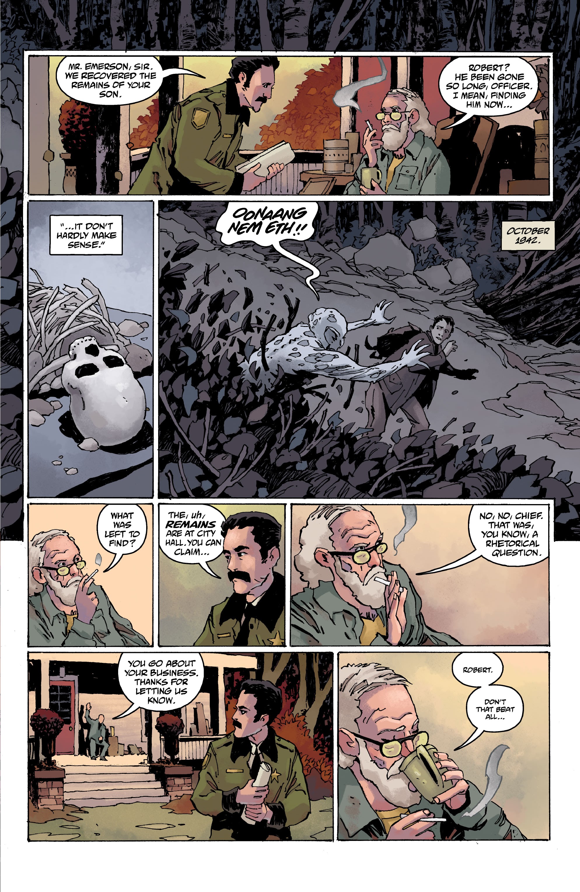 Read online Hellboy and the B.P.R.D.: The Beast of Vargu and Others comic -  Issue # TPB (Part 1) - 59