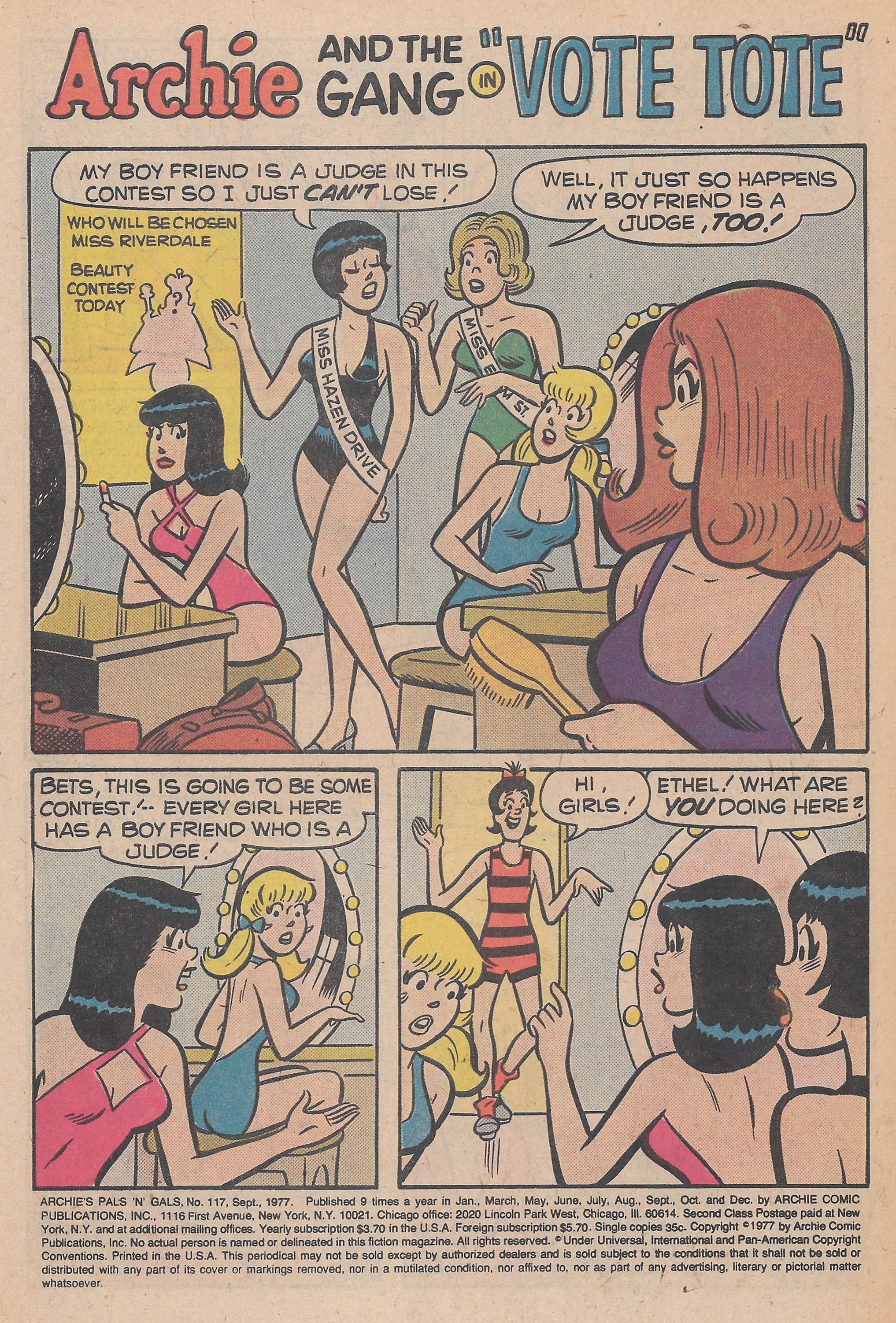 Read online Archie's Pals 'N' Gals (1952) comic -  Issue #117 - 3