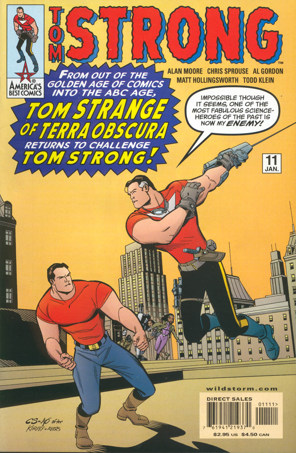Read online Tom Strong comic -  Issue #11 - 1