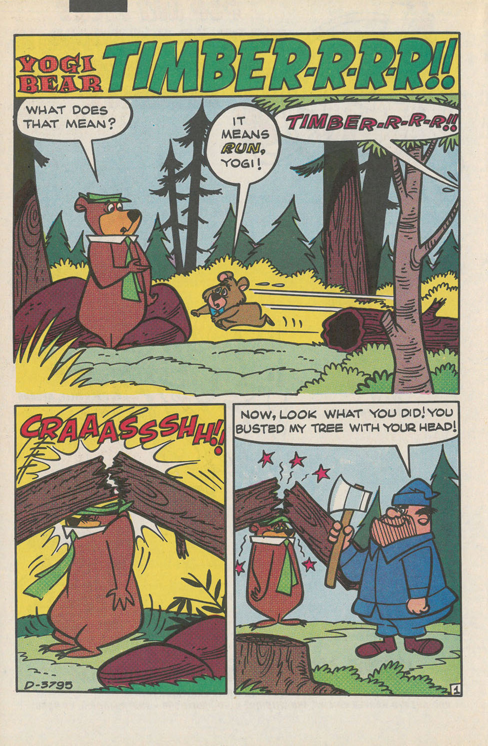 Read online Yogi Bear (1992) comic -  Issue #5 - 27