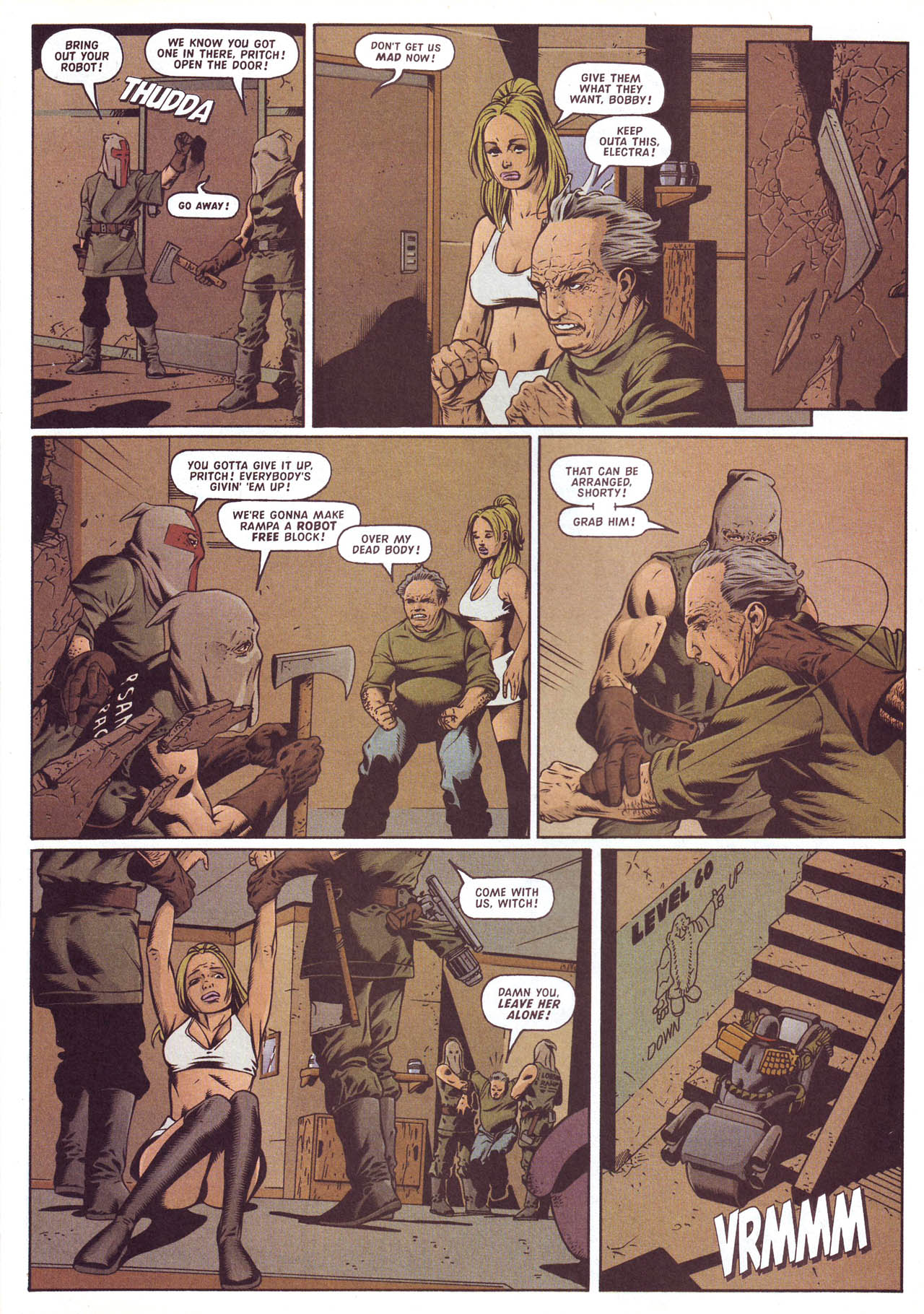 Read online Judge Dredd Megazine (vol. 3) comic -  Issue #61 - 13
