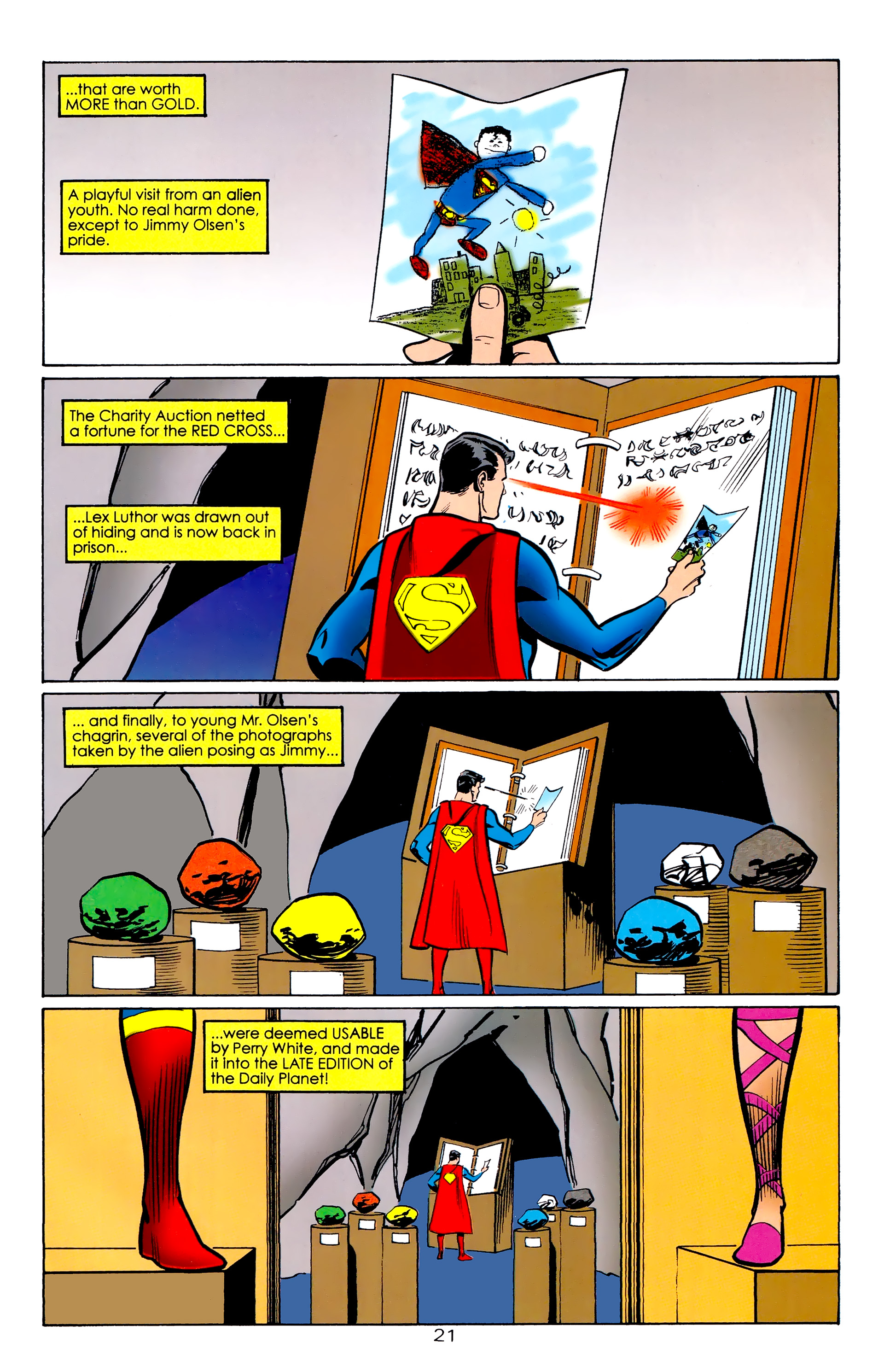 Read online Adventures of Superman (1987) comic -  Issue #558 - 22