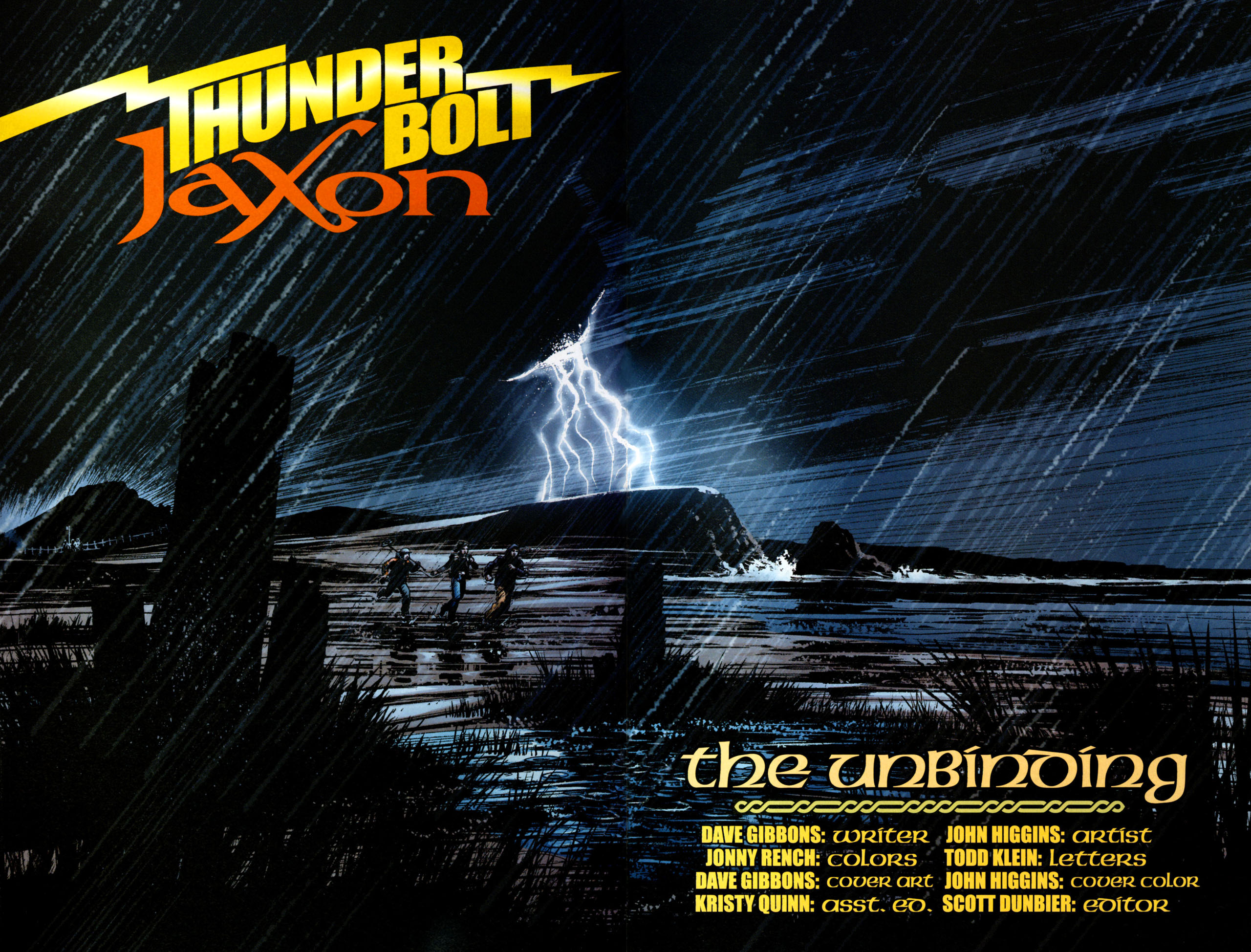 Read online Thunderbolt Jaxon comic -  Issue #1 - 3