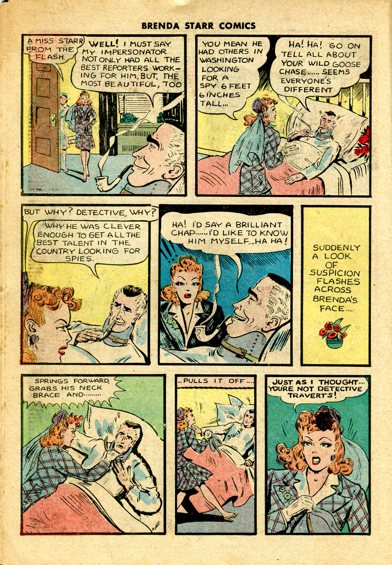 Read online Brenda Starr (1948) comic -  Issue #5 - 14
