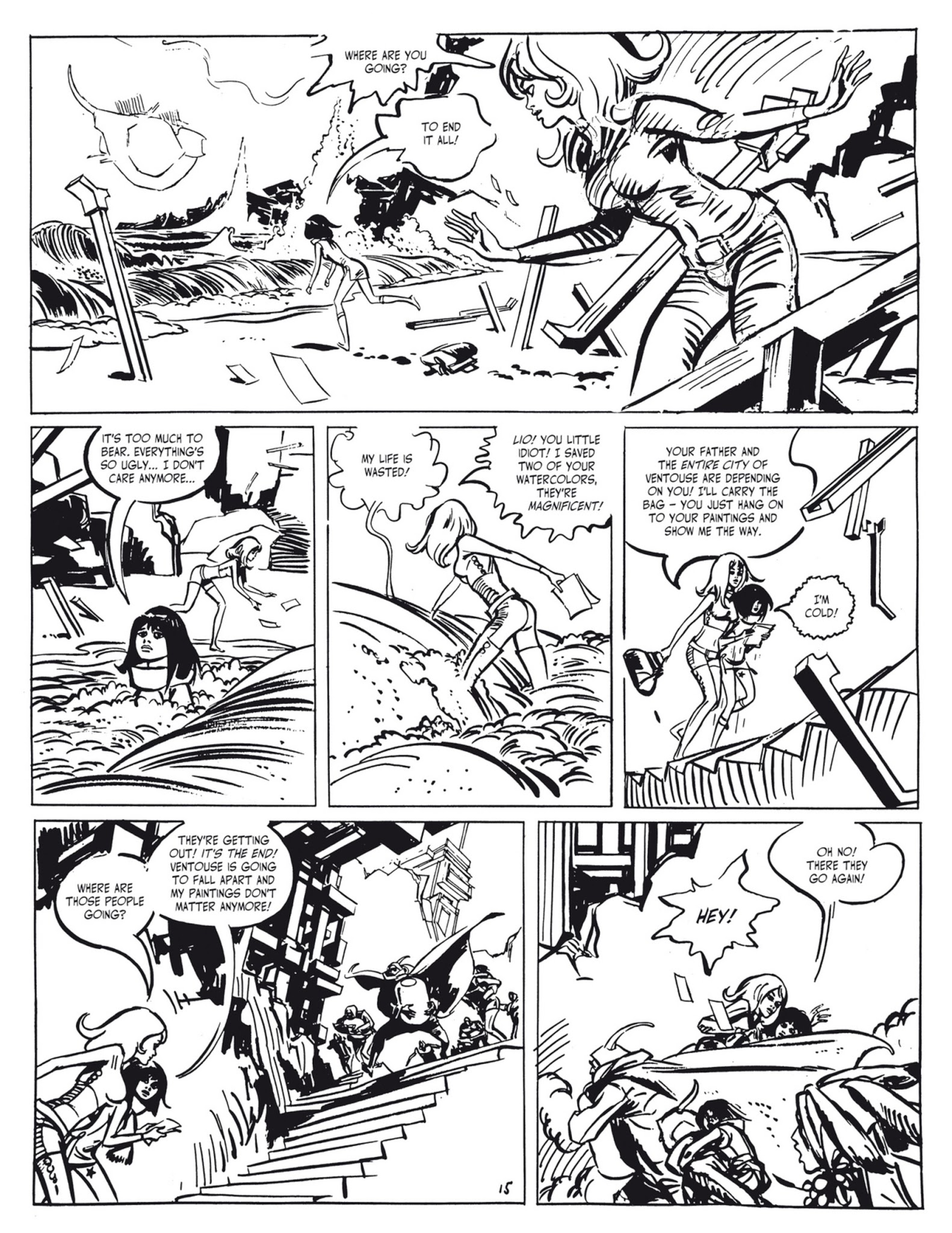 Read online Barbarella and The Wrath of the Minute-Eater comic -  Issue # TPB - 20