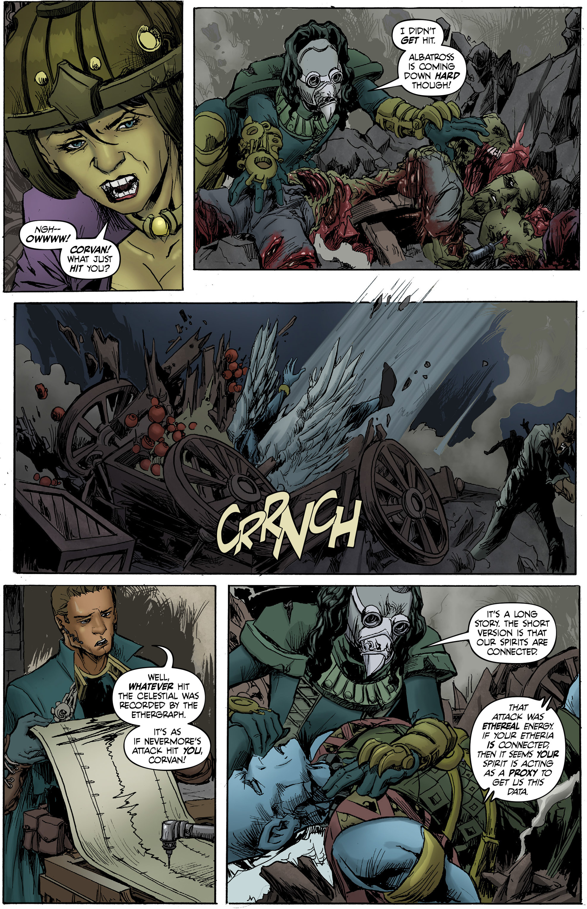 Read online Raven Nevermore comic -  Issue #9 - 11