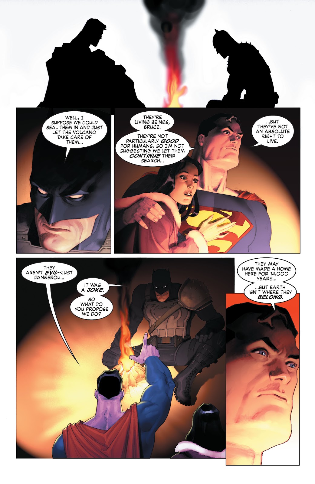 Superman and Batman Vs. Aliens and Predator issue 1 - Page 48
