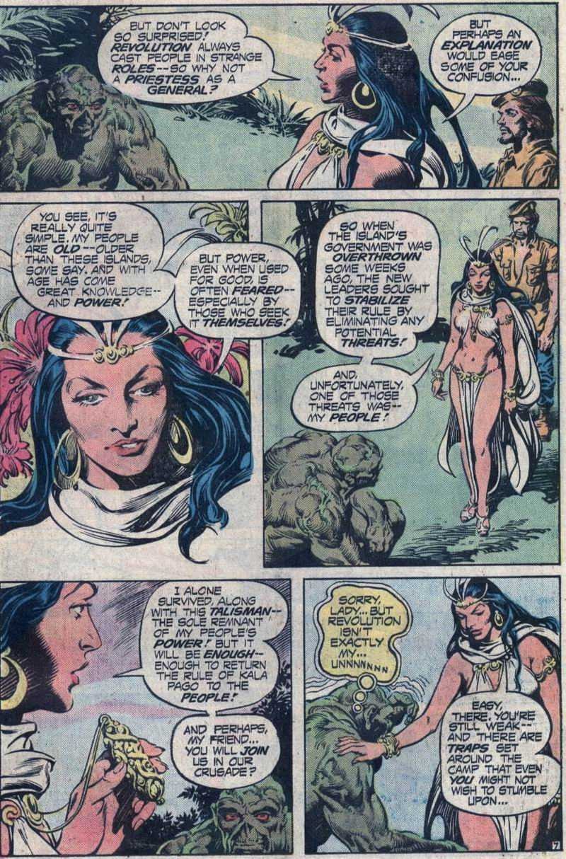 Read online Swamp Thing (1972) comic -  Issue #16 - 8