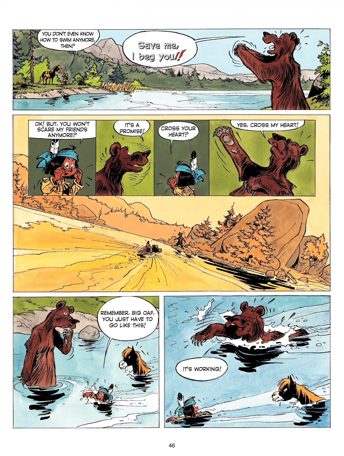 Yakari issue 4 - Page 46