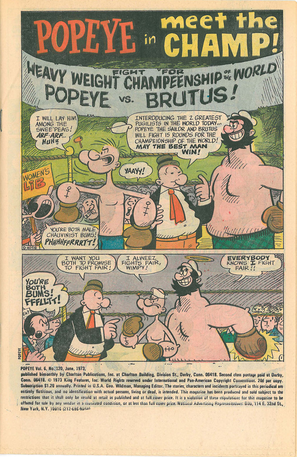 Read online Popeye (1948) comic -  Issue #120 - 3