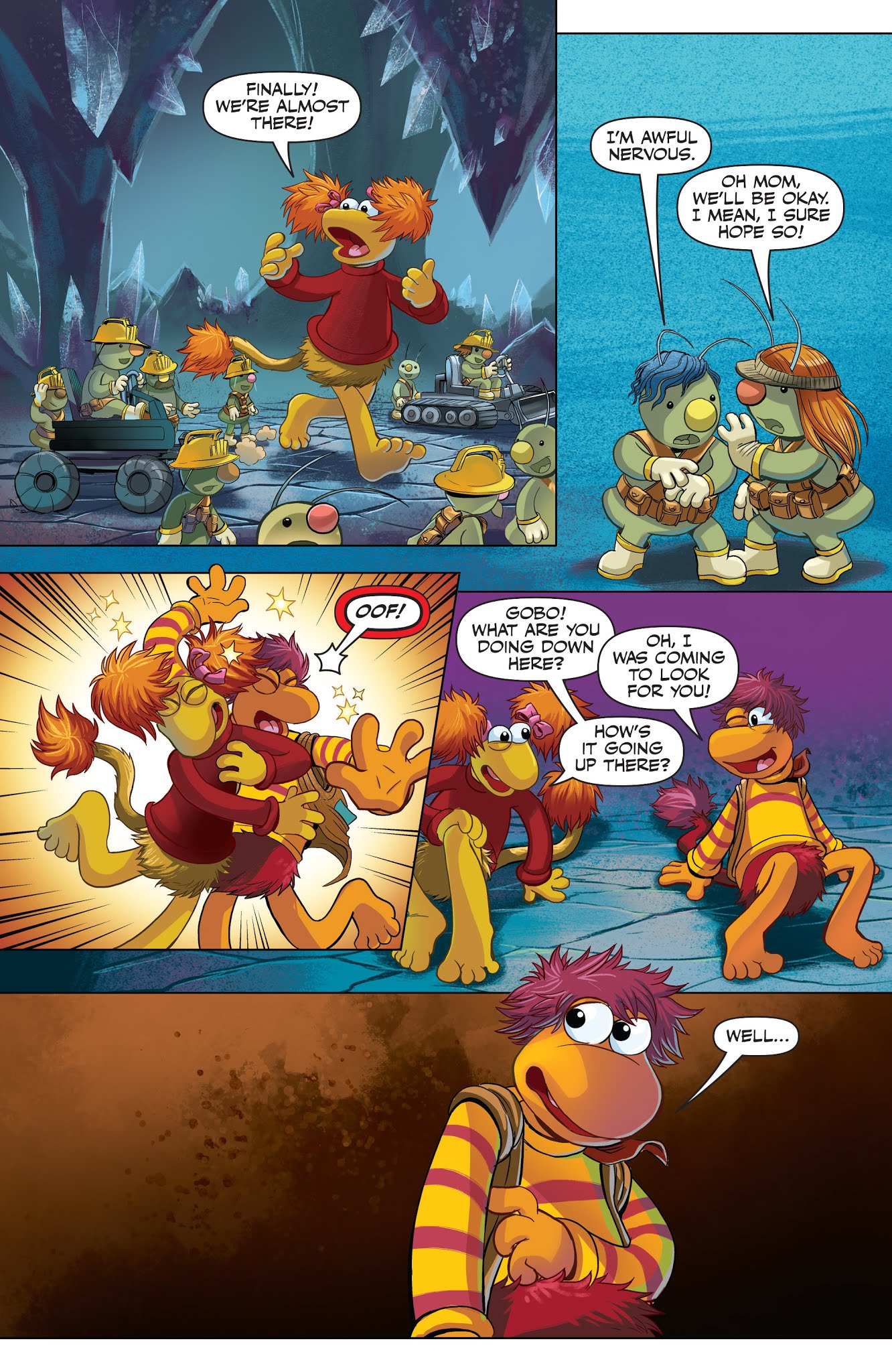 Read online Jim Henson's Fraggle Rock: Journey to the Everspring comic -  Issue #4 - 6
