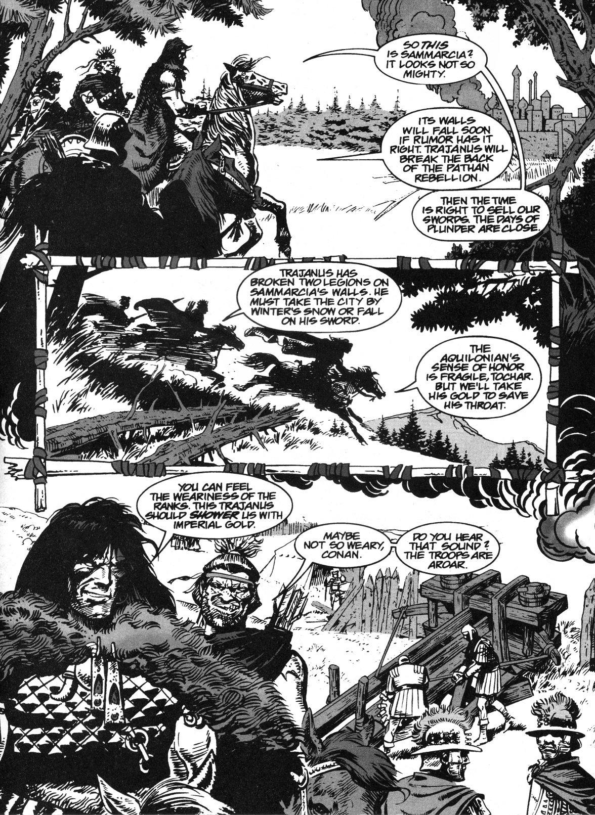 Read online Conan the Savage comic -  Issue #9 - 29