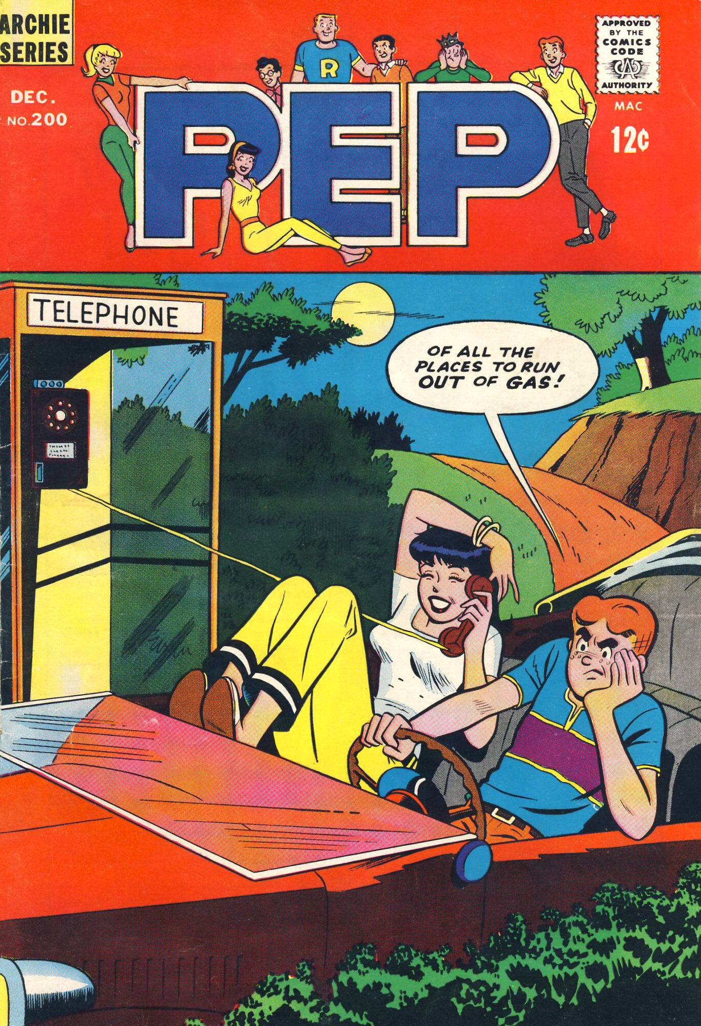 Read online Pep Comics comic -  Issue #200 - 1