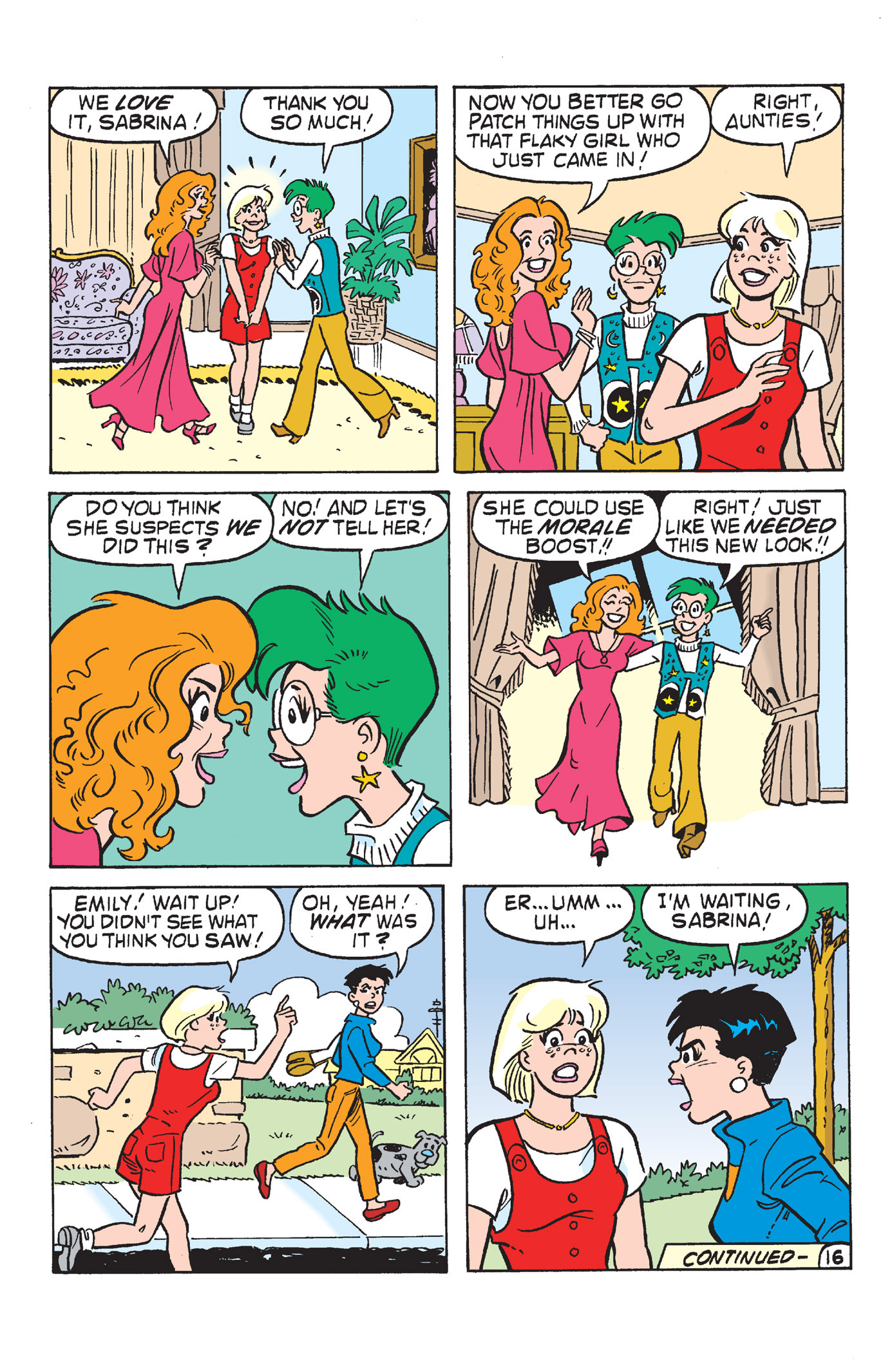Read online Sabrina the Teenage Witch (1997) comic -  Issue #0 - 18