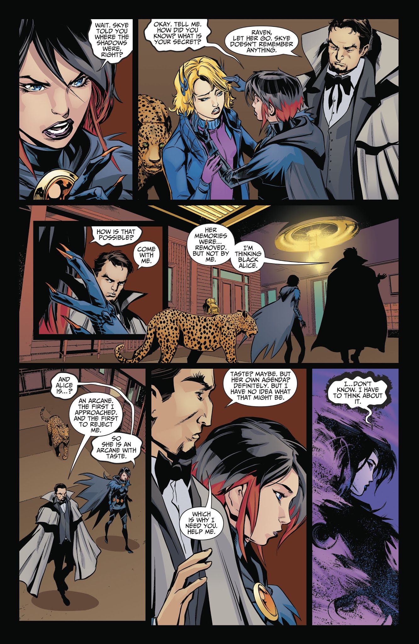 Read online Raven: Daughter of Darkness comic -  Issue #9 - 12