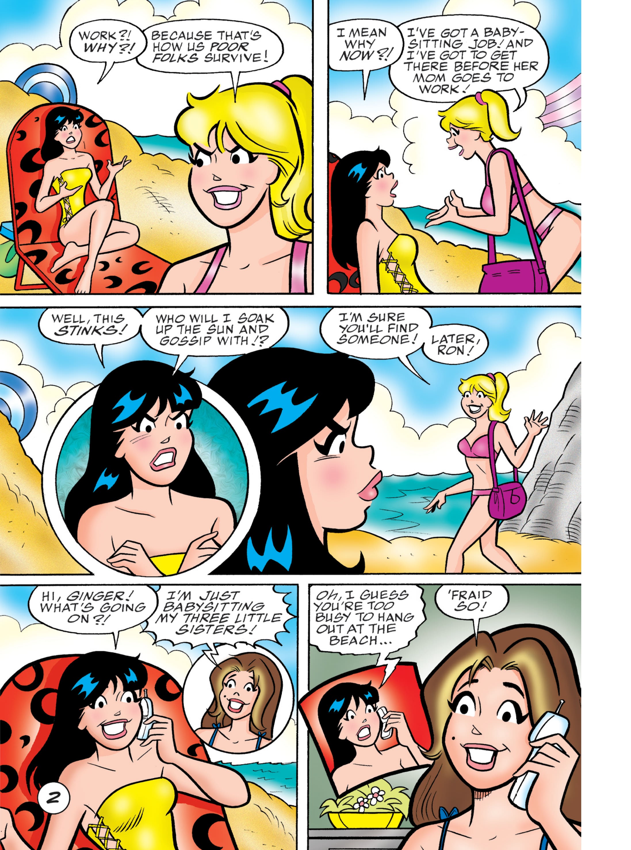Read online Betty & Veronica Friends Double Digest comic -  Issue #282 - 3