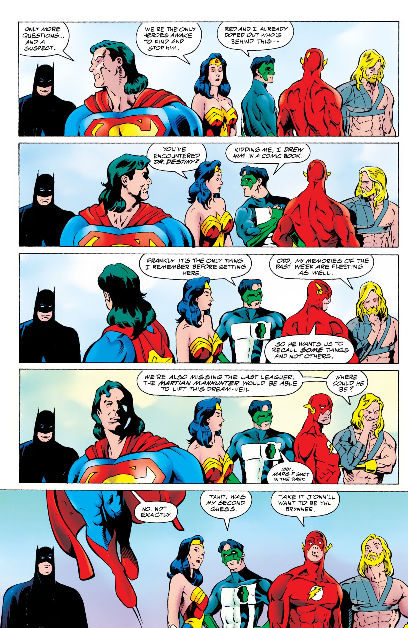 Read online JLA: A Midsummer's Nightmare: The Deluxe Edition comic -  Issue # TPB - 78