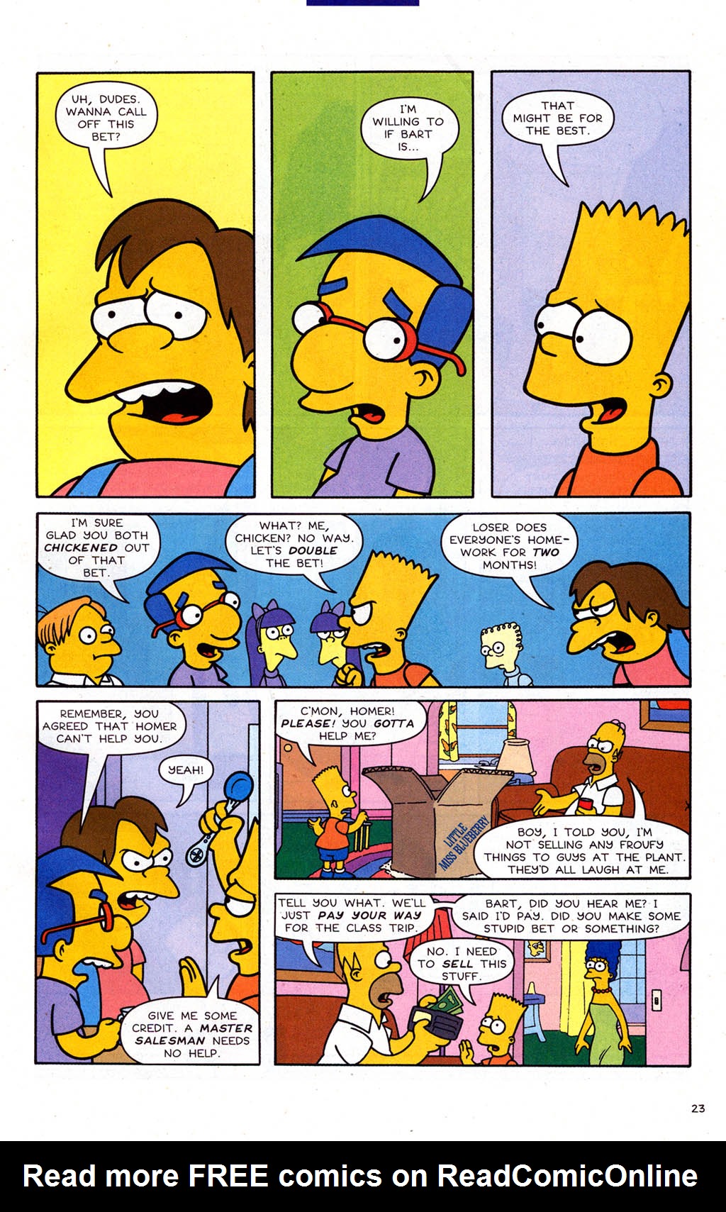 Read online Bart Simpson comic -  Issue #22 - 25