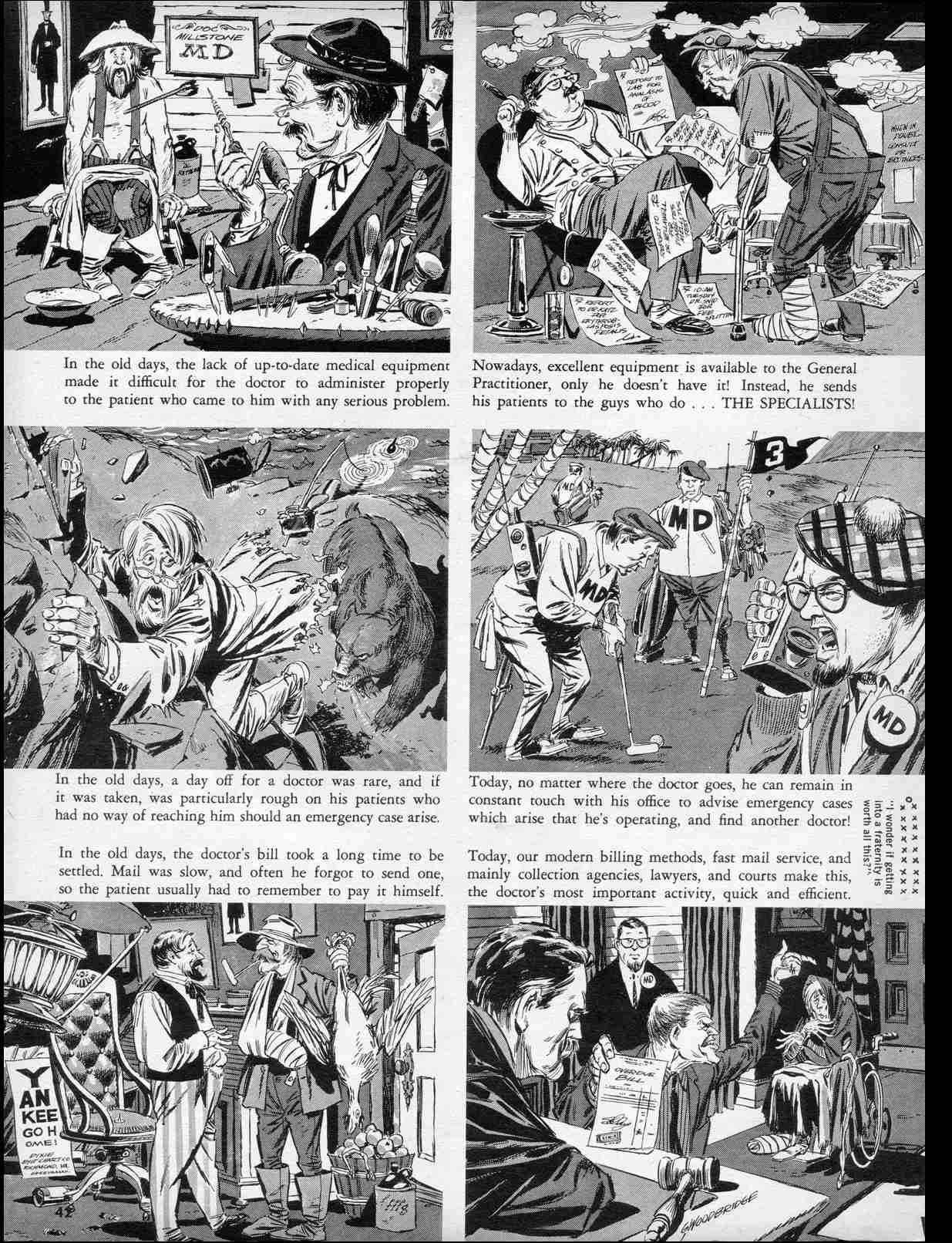 Read online MAD comic -  Issue #54 - 44