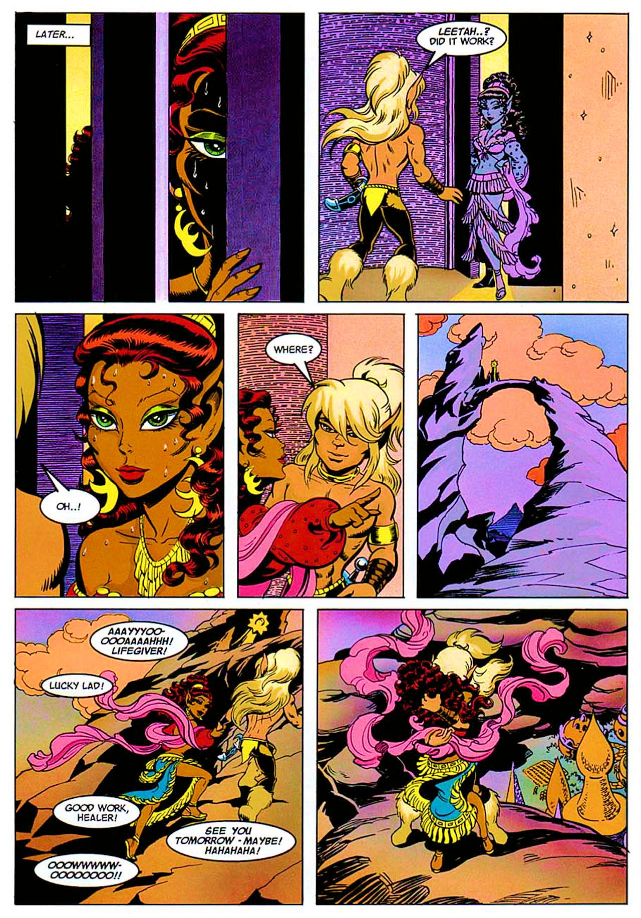 Read online ElfQuest: Kings of the Broken Wheel comic -  Issue #4 - 19