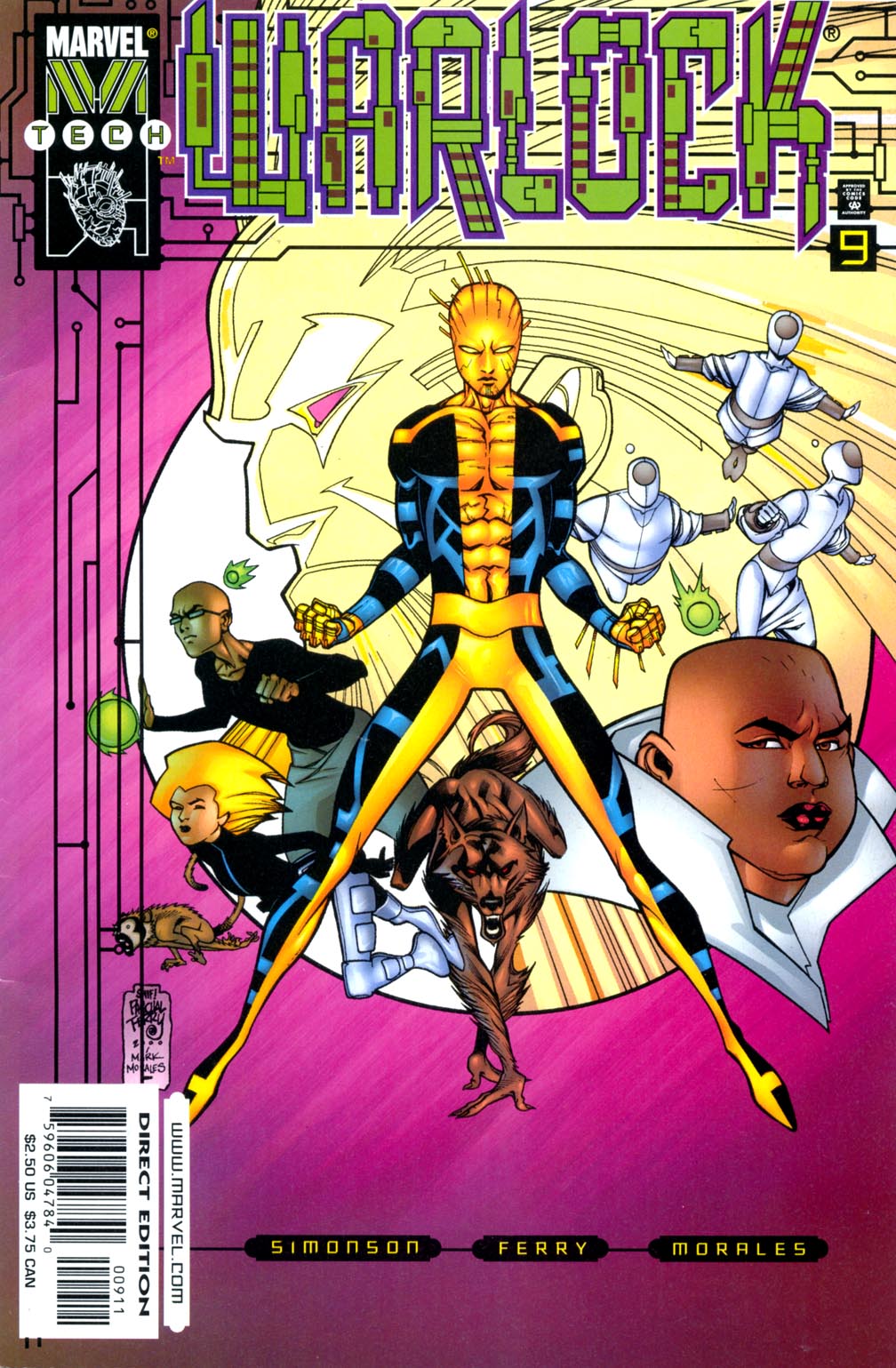 Read online Warlock (1999) comic -  Issue #9 - 2