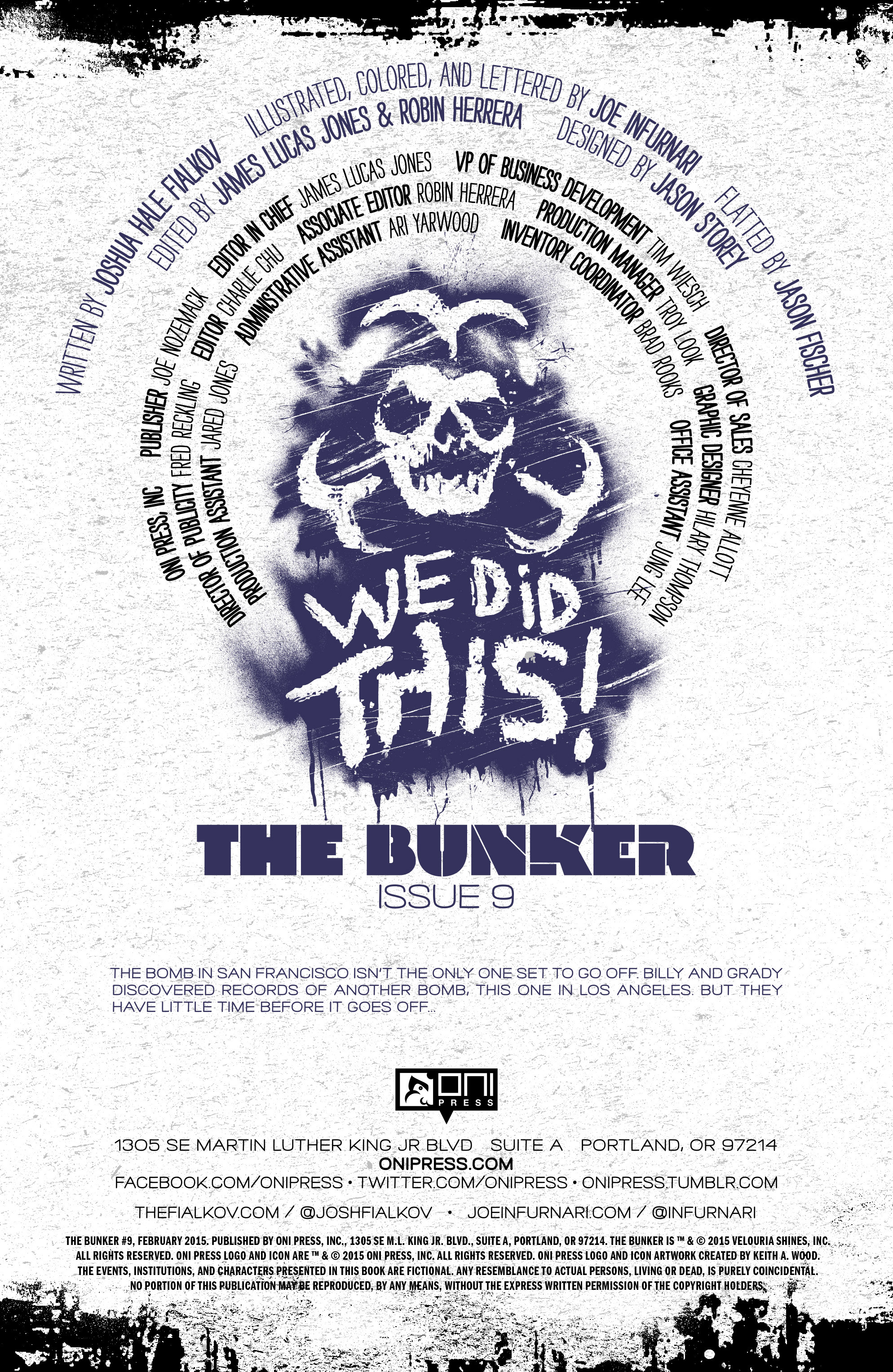Read online The Bunker (2014) comic -  Issue #9 - 2