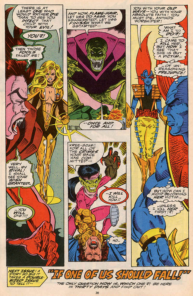 Read online Guardians of the Galaxy (1990) comic -  Issue #15 - 23