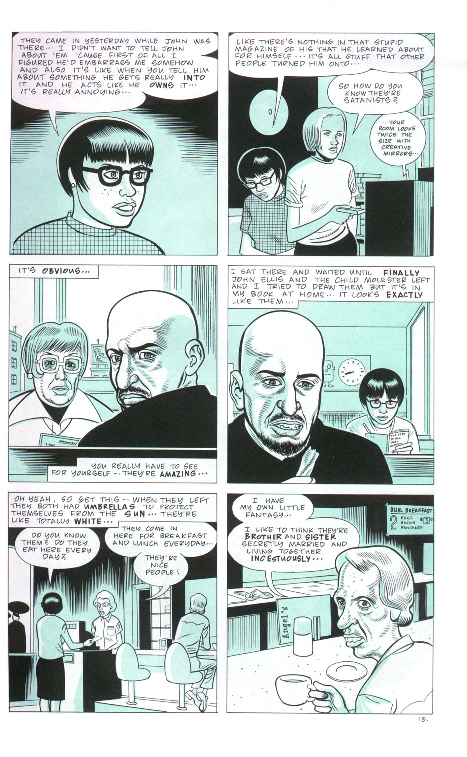 Read online Ghost World comic -  Issue # Full - 14