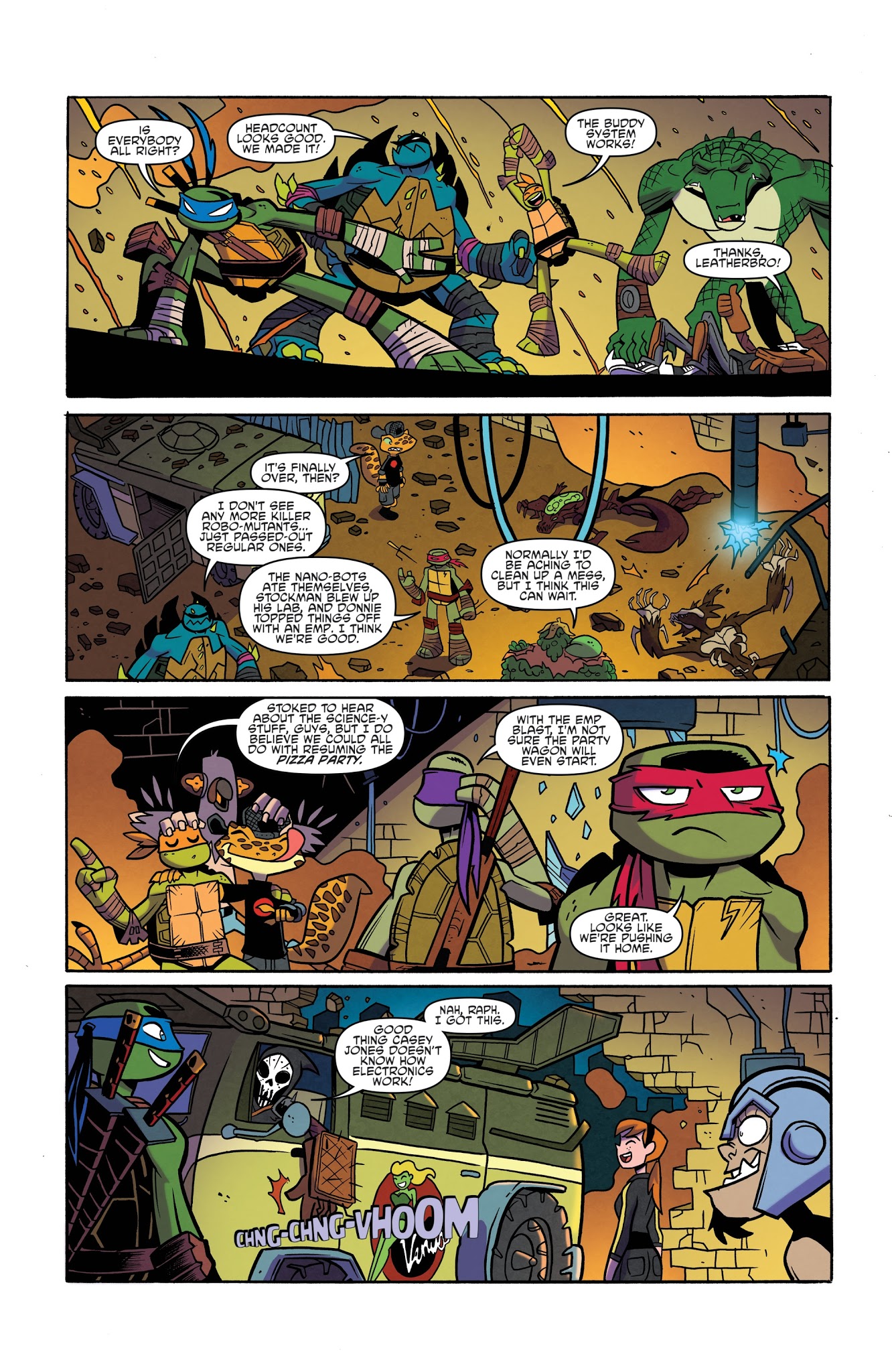 Read online Teenage Mutant Ninja Turtles Amazing Adventures: Robotanimals comic -  Issue #3 - 18