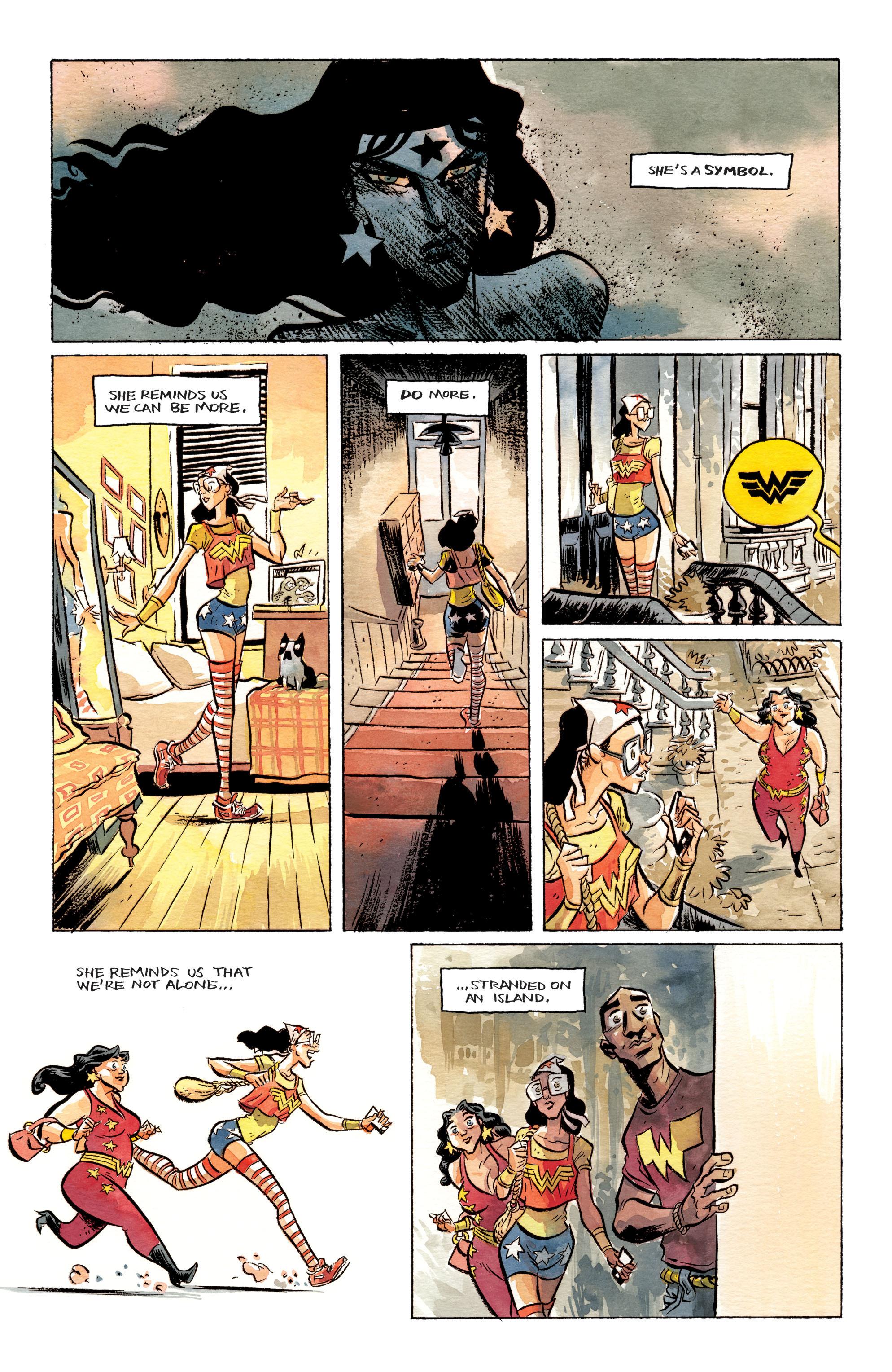 Read online Wonder Woman 75th Anniversary Special comic -  Issue # Full - 39