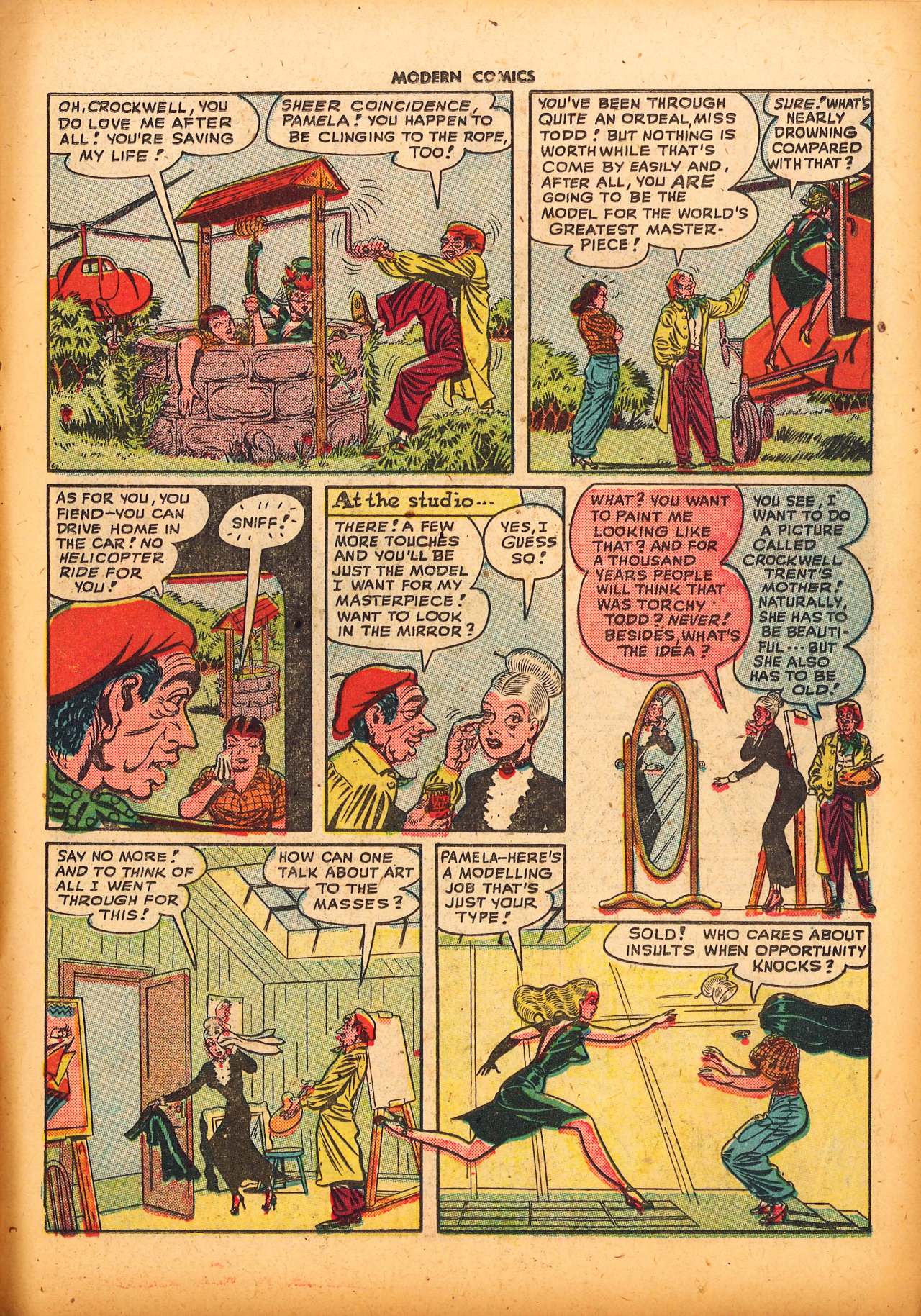 Read online Modern Comics comic -  Issue #73 - 21