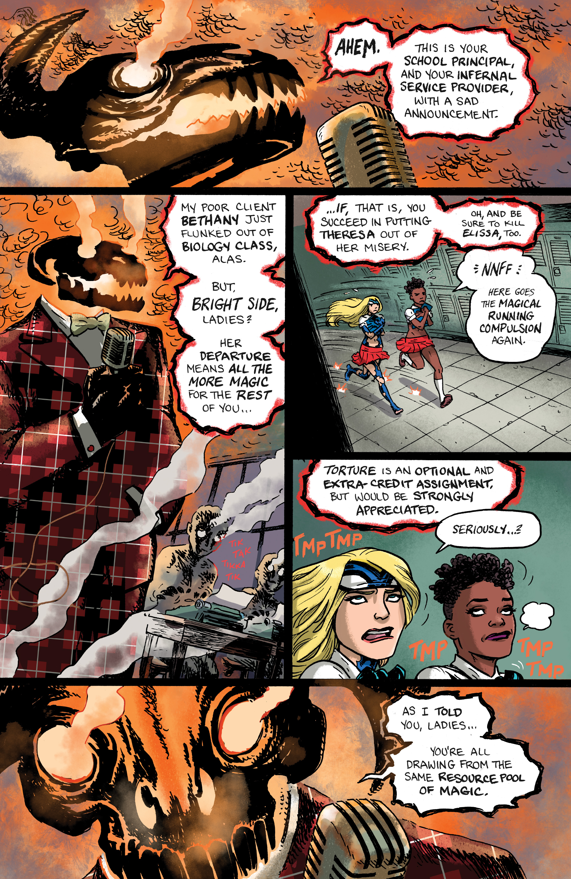 Read online Empowered And Sistah Spooky's High School Hell comic -  Issue #2 - 13