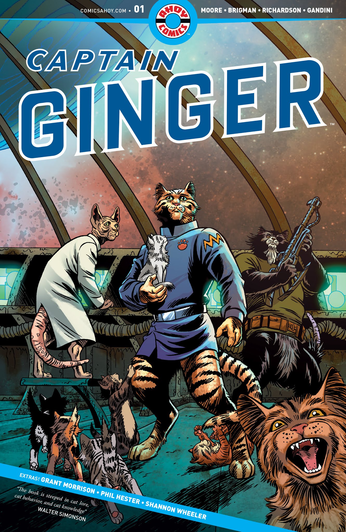 Read online Captain Ginger comic -  Issue #1 - 1