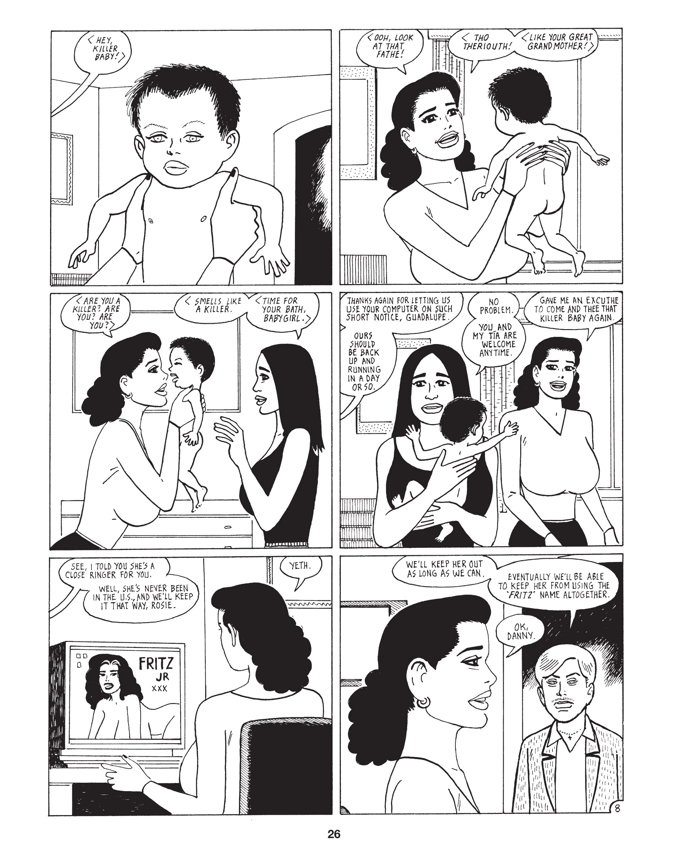 Read online Love and Rockets: New Stories comic -  Issue #7 - 27