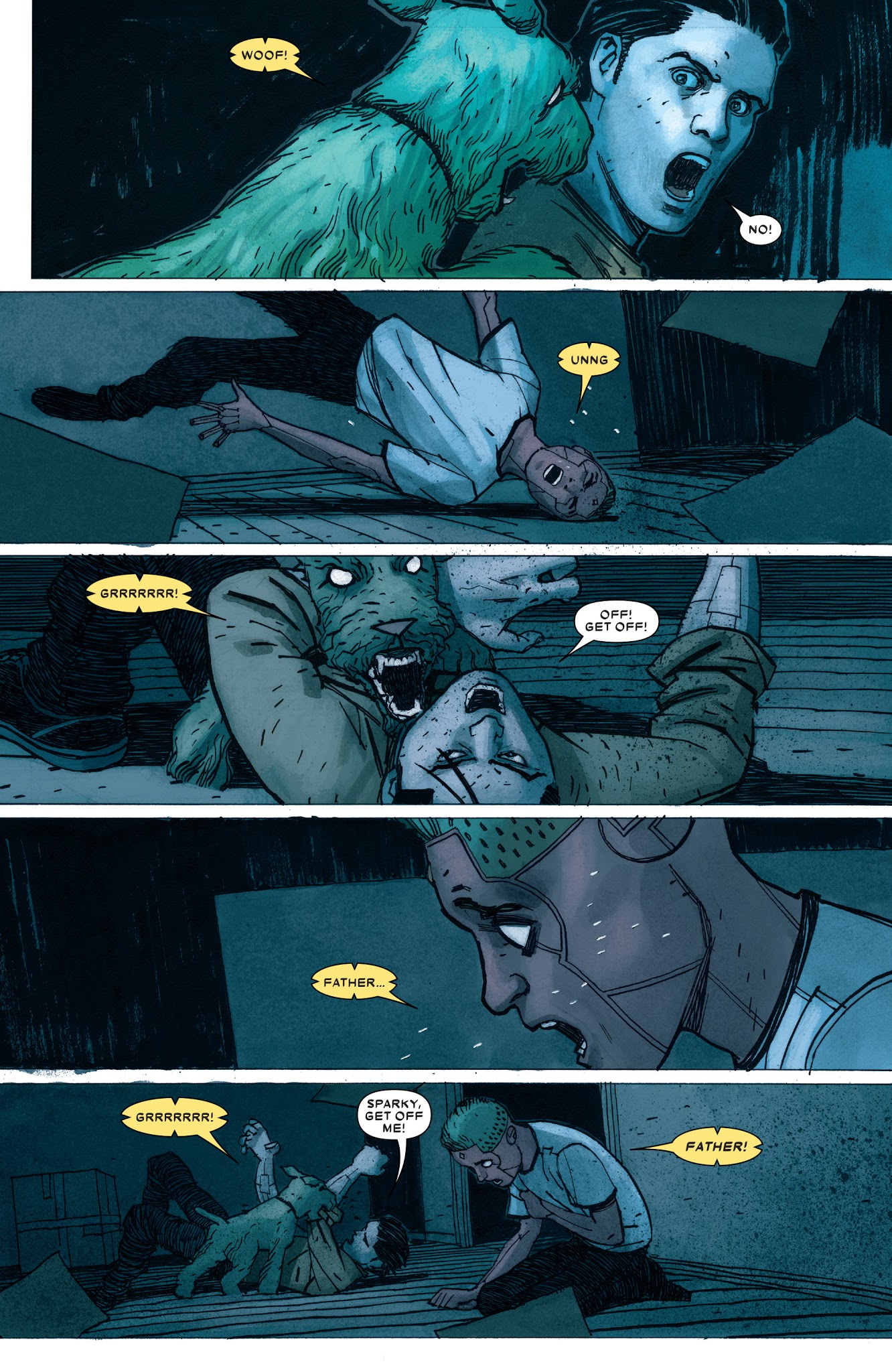 Read online Vision: Director's Cut comic -  Issue #5 - 13