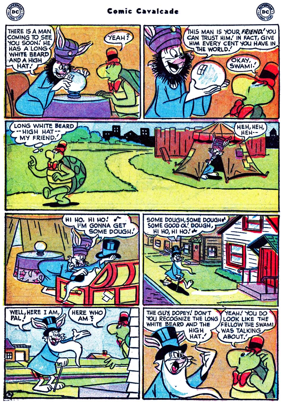 Read online Comic Cavalcade comic -  Issue #55 - 28